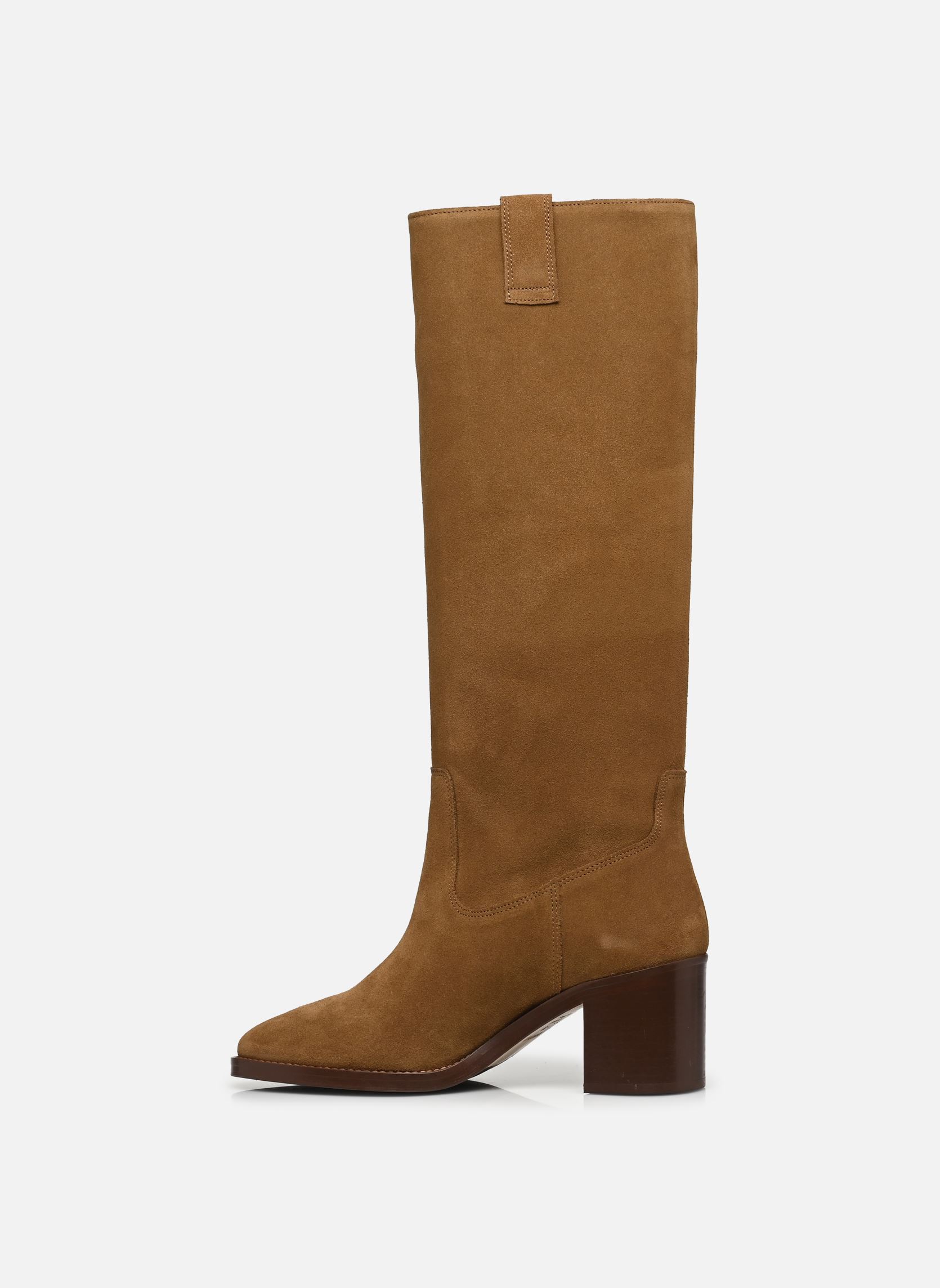 Stiefel Bottes n°510 - Suede - Ecorce damen beige Rivecour Stiefel Bottes n°510 - Suede - Ecorce damen beige ECORCE