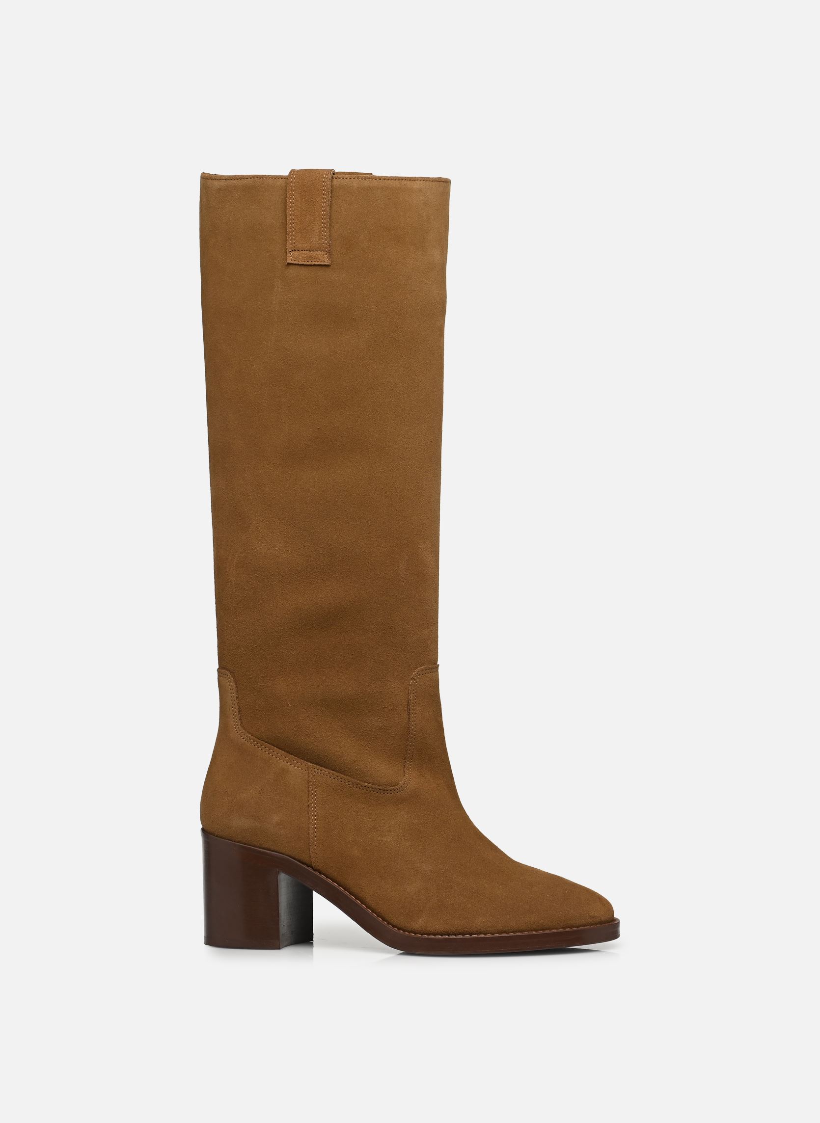 Stiefel Bottes n°510 - Suede - Ecorce damen beige Rivecour Stiefel Bottes n°510 - Suede - Ecorce damen beige ECORCE