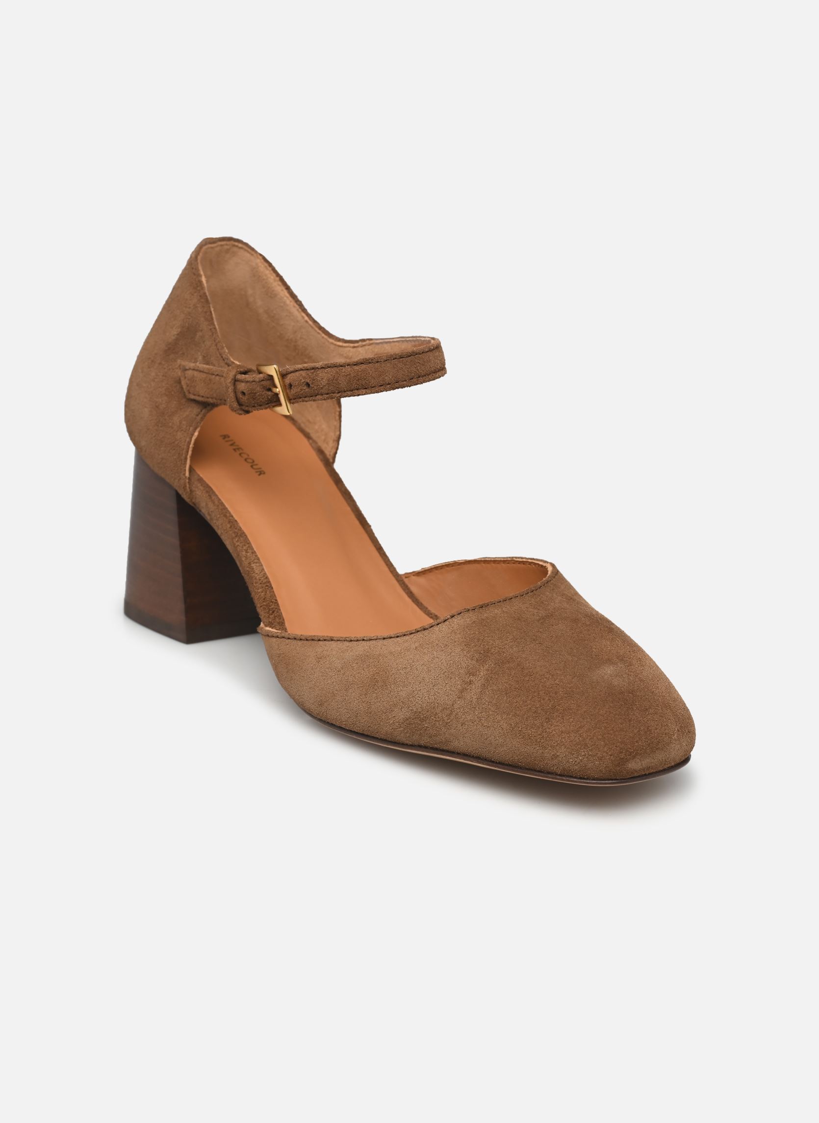 Escarpins Babies n°619 - Suede - Noisette femme beige Rivecour Escarpins Babies n°619 - Suede - Noisette femme beige NOISETTE