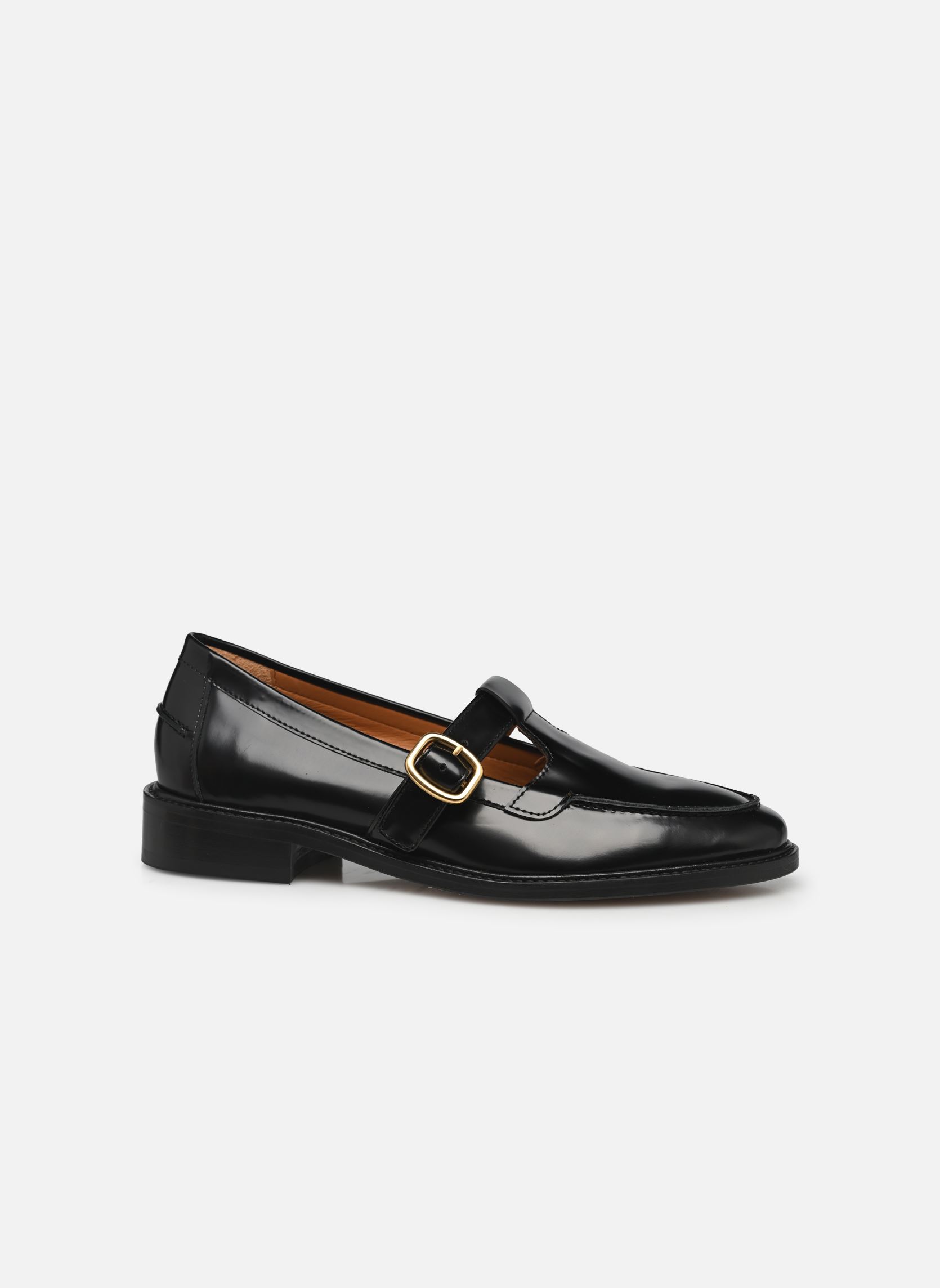 Mocassins Mocassins n°84 - Polido leather - Noir dames zwart Rivecour Mocassins Mocassins n°84 - Polido leather - Noir dames zwart NOIR