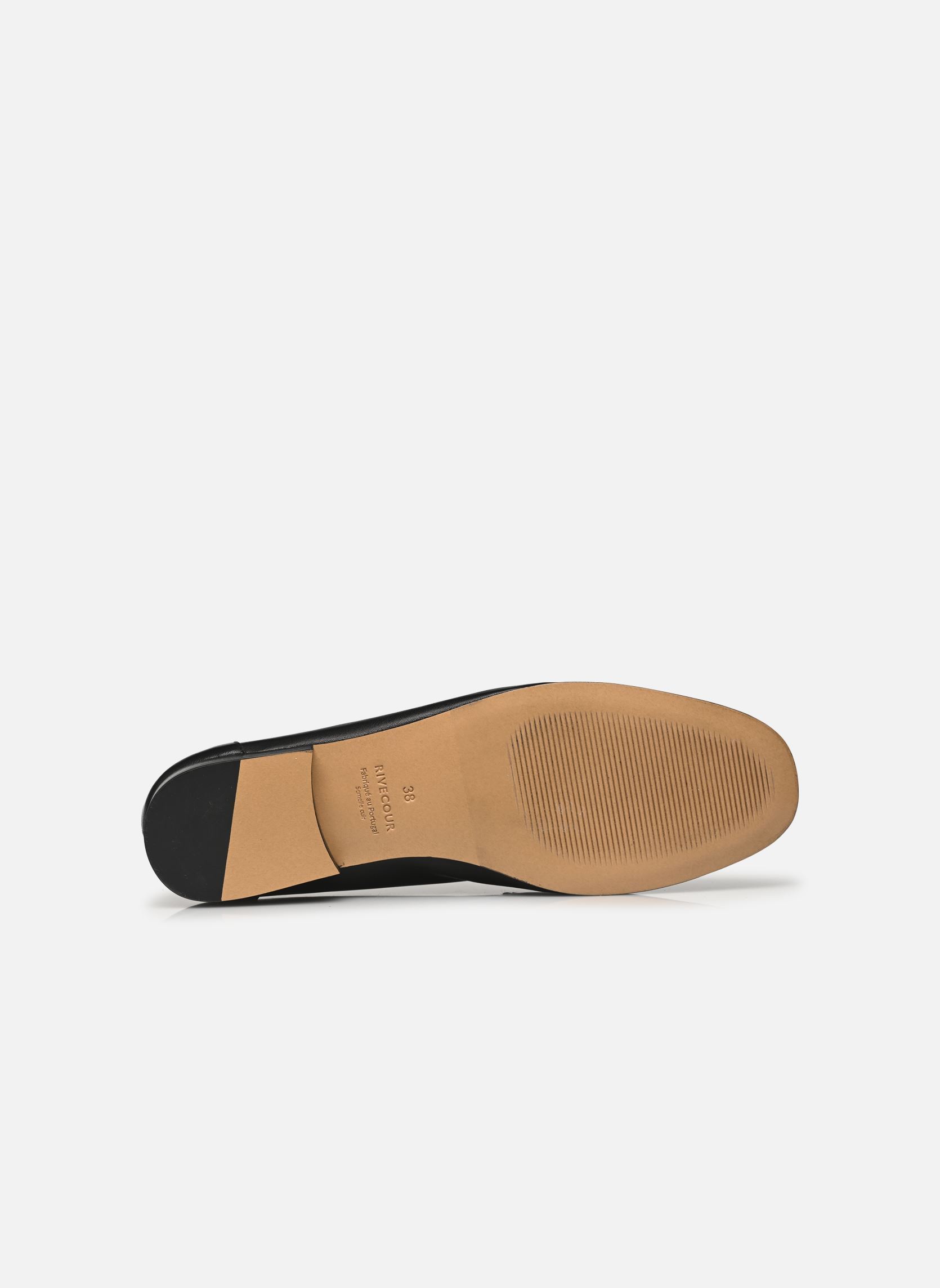 Mocassins Mocassins n°86 - Cuir - Noir femme noir Rivecour Mocassins Mocassins n°86 - Cuir - Noir femme noir NOIR NEW