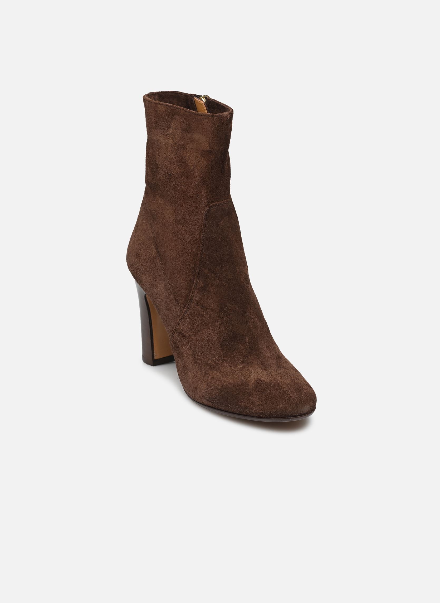 Enkellaarzen en boots Bottines n°92 - Suede - Marron dames bruin Rivecour Enkellaarzen en boots Bottines n°92 - Suede - Marron dames bruin MARRON