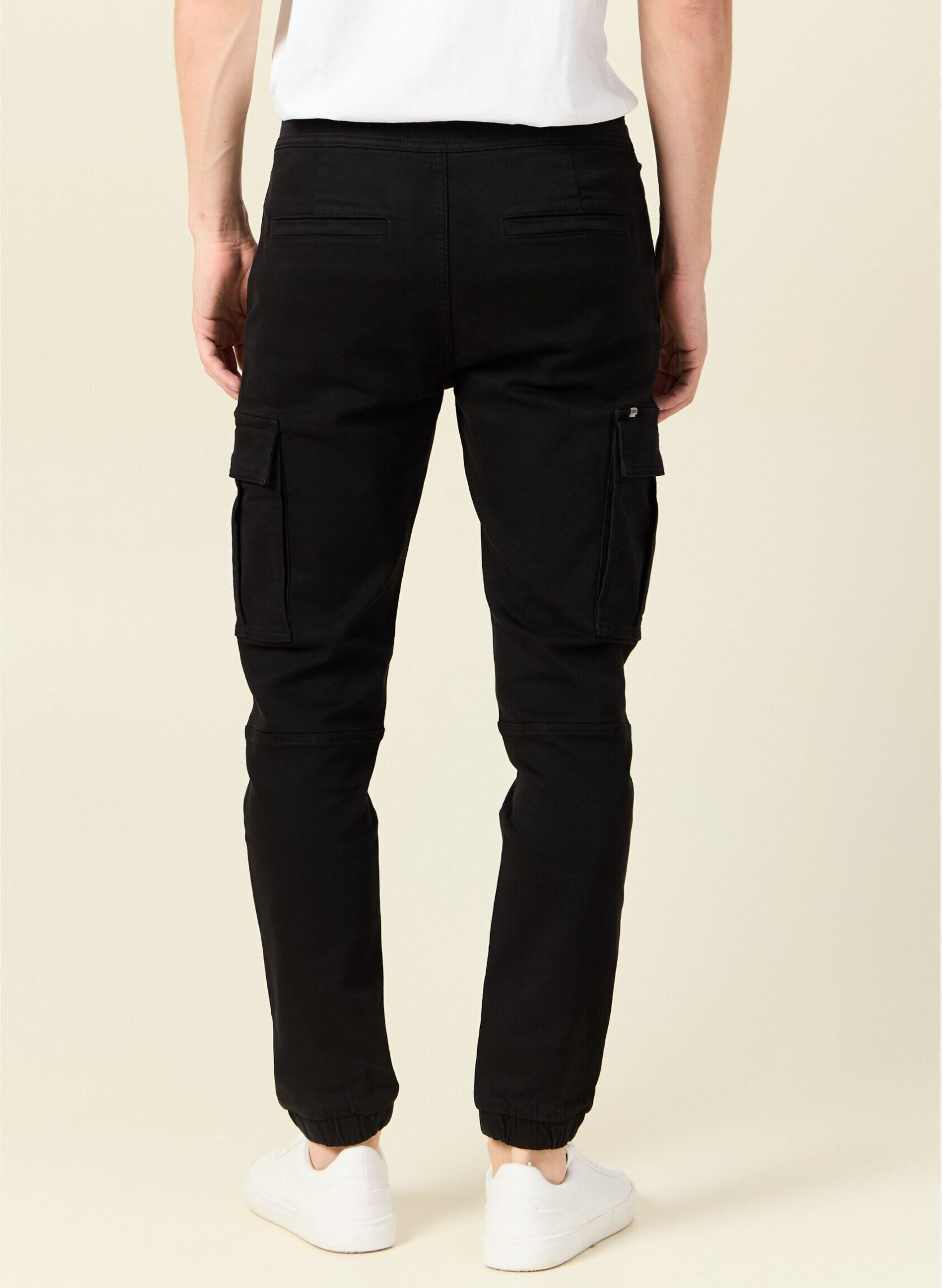 Pantalons chino BATTMAYEH homme noir Bonobo Pantalons chino BATTMAYEH homme noir BLACK BEAUTY