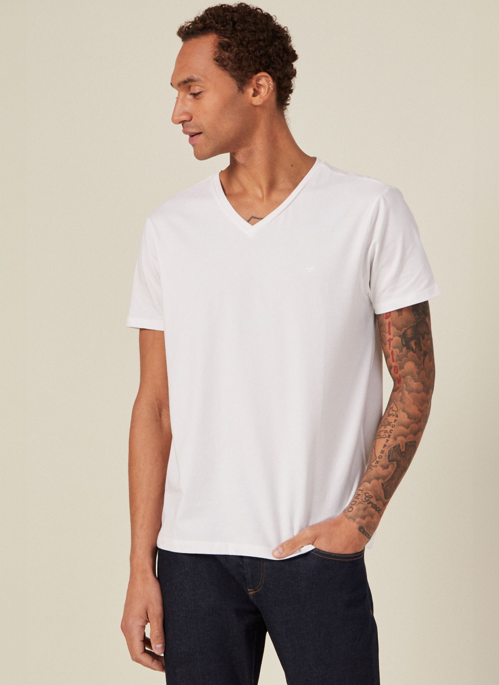 Tee-shirts SKEVELAH homme blanc Bonobo Tee-shirts SKEVELAH homme blanc BRIGHT WHITE
