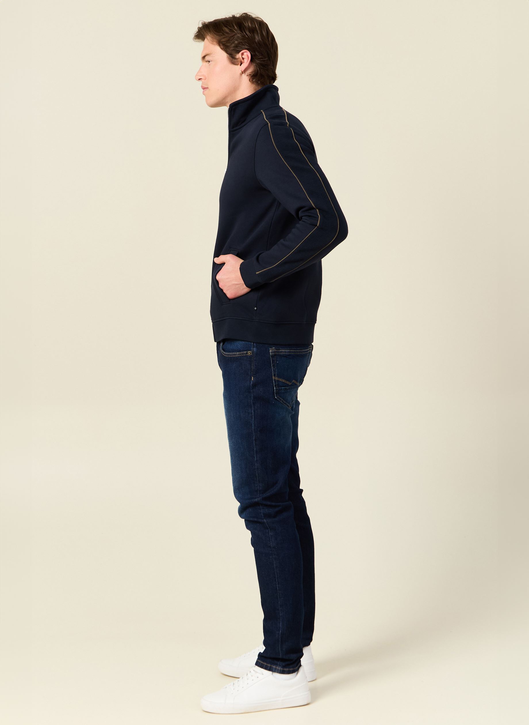 Jacken GILZIPH herren blau Bonobo Jacken GILZIPH herren blau SKY CAPTAIN