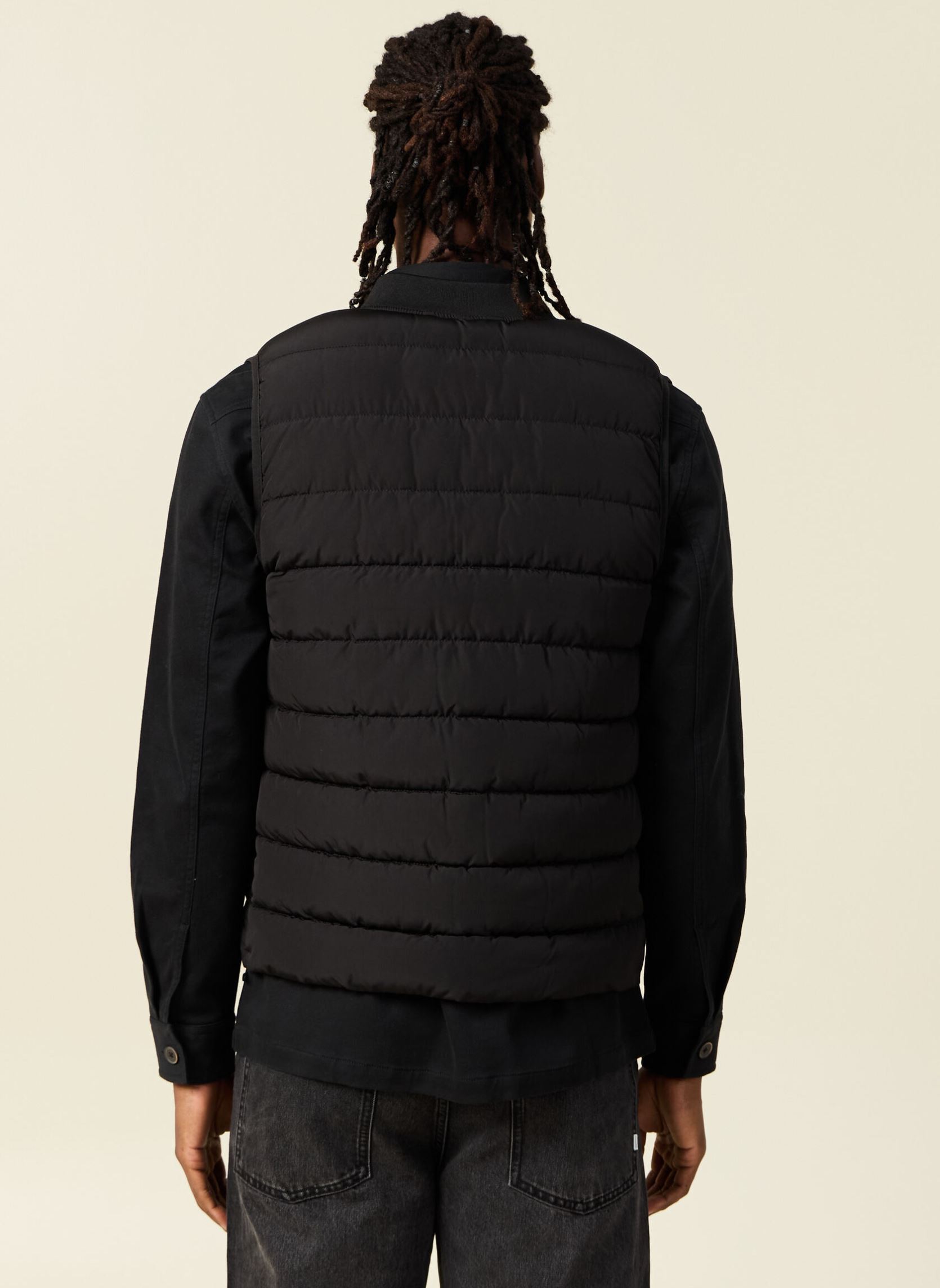 Daunenwesten BIGGILIGTH herren schwarz Bonobo Daunenwesten BIGGILIGTH herren schwarz JET BLACK