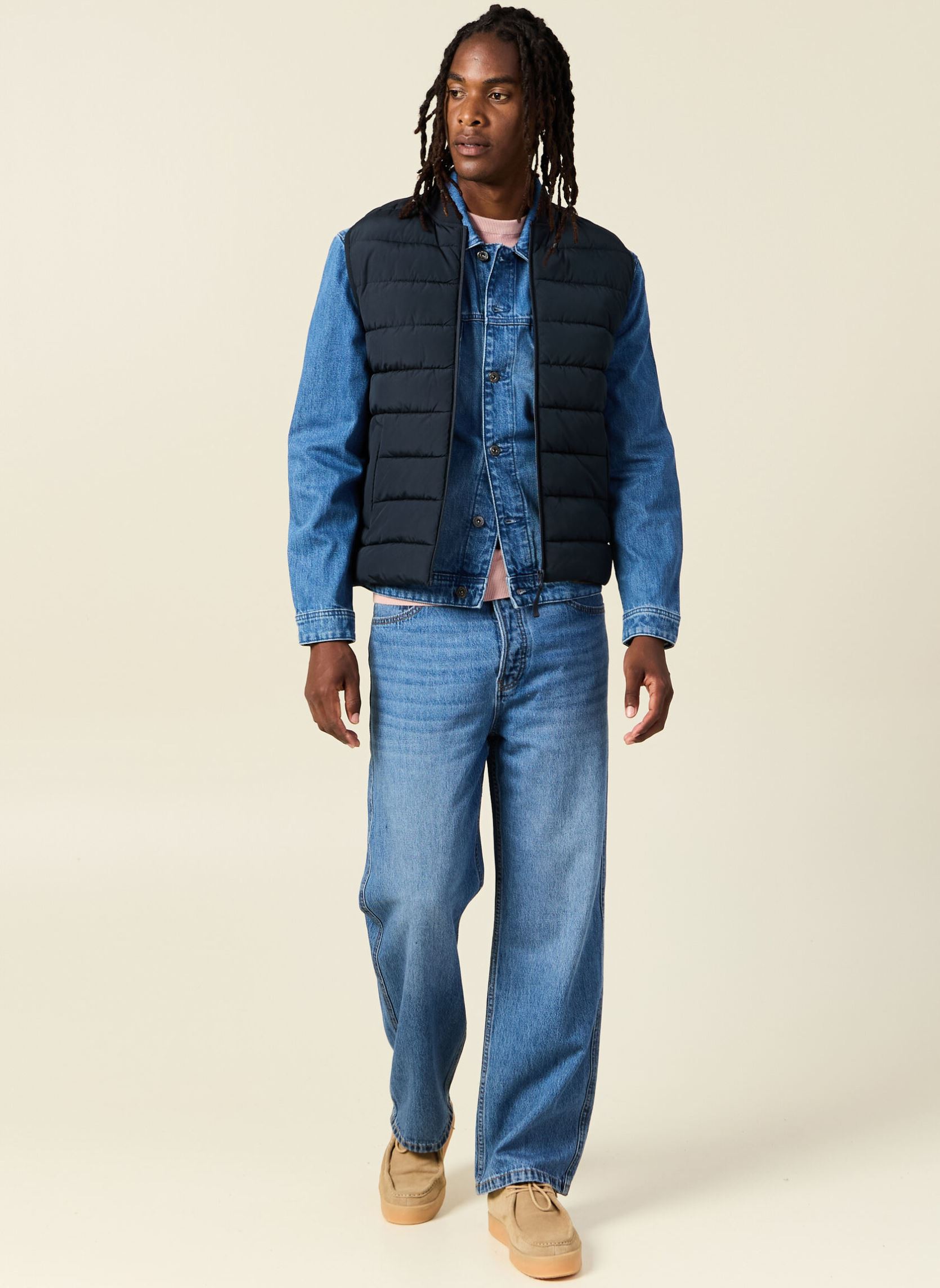 Doudounes sans manches BIGGILIGTH homme bleu Bonobo Doudounes sans manches BIGGILIGTH homme bleu SKY CAPTAIN