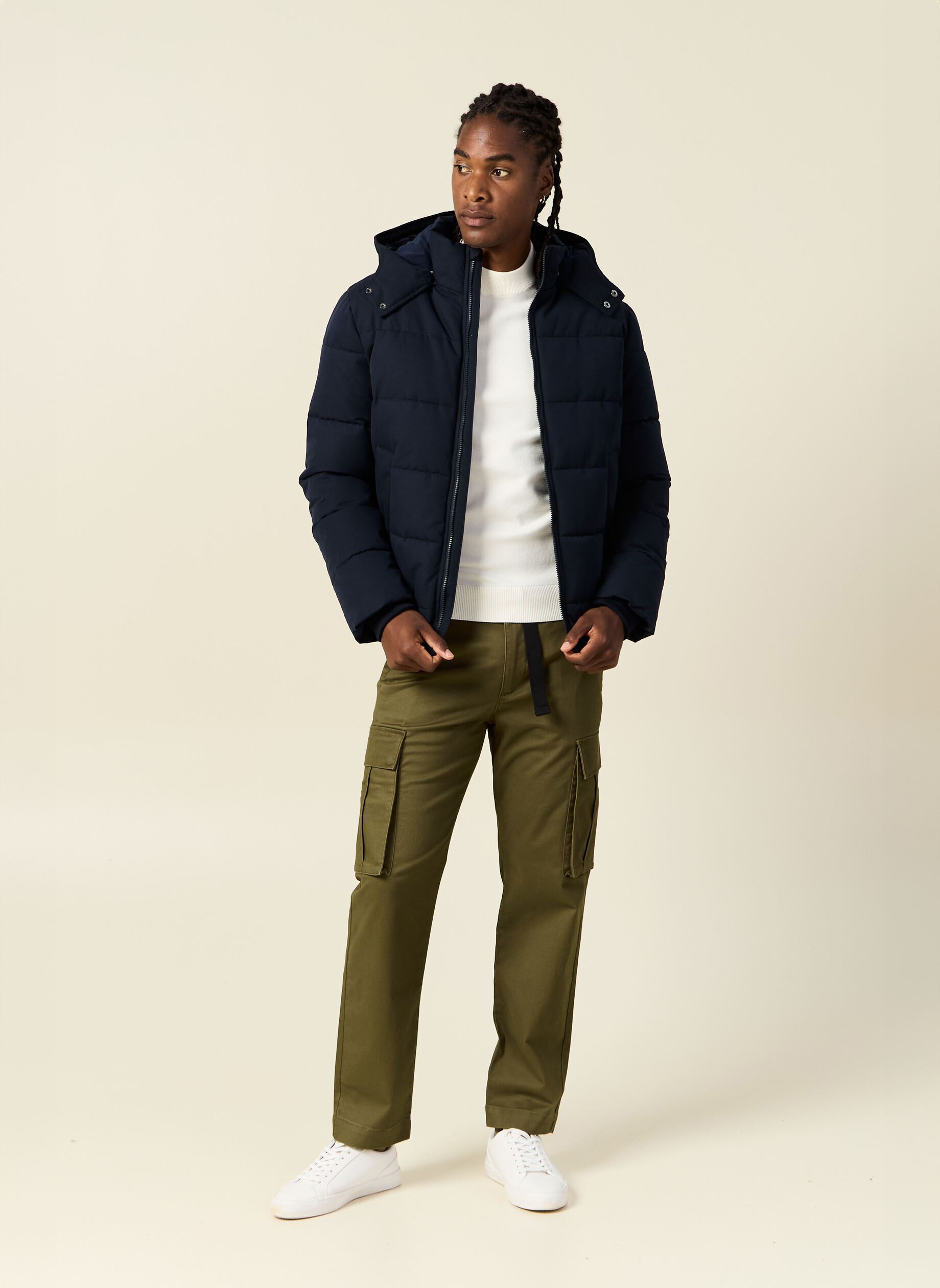 Doudounes MAXIHOODH homme bleu Bonobo Doudounes MAXIHOODH homme bleu SKY CAPTAIN