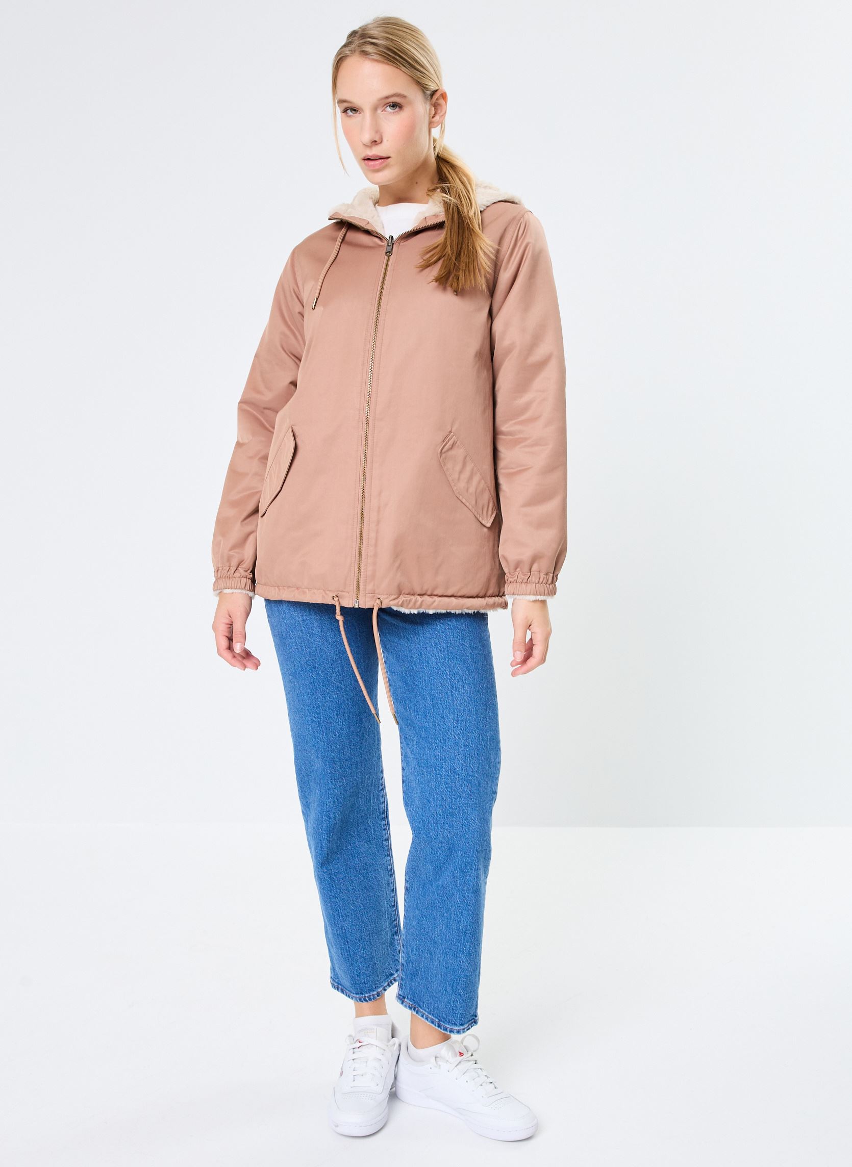 Parkas BLOUPARKAF femme marron Bonobo Parkas BLOUPARKAF femme marron BEAVER FUR