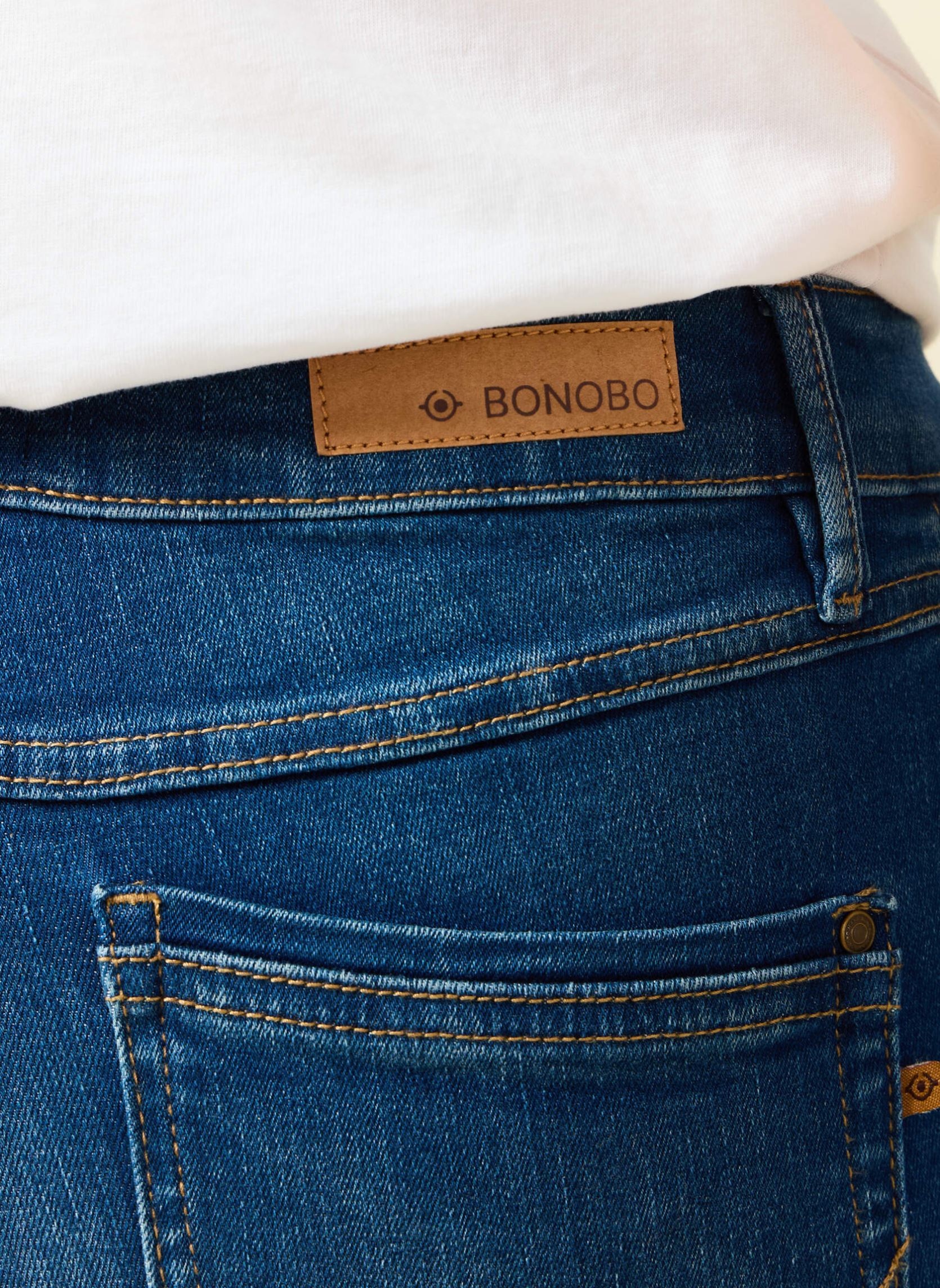 Jeans slim et skinny SEOUL-CLEM1 femme bleu Bonobo Jeans slim et skinny SEOUL-CLEM1 femme bleu DENIM STONE