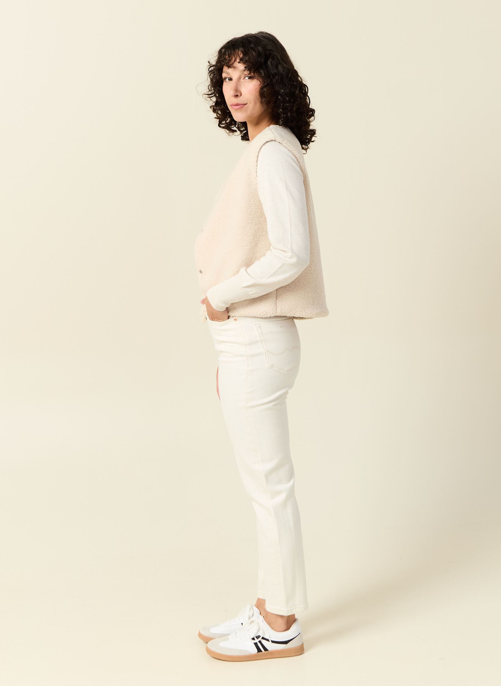 Vesten NEO2GILF dames wit Bonobo Vesten NEO2GILF dames wit CREME BRULEE