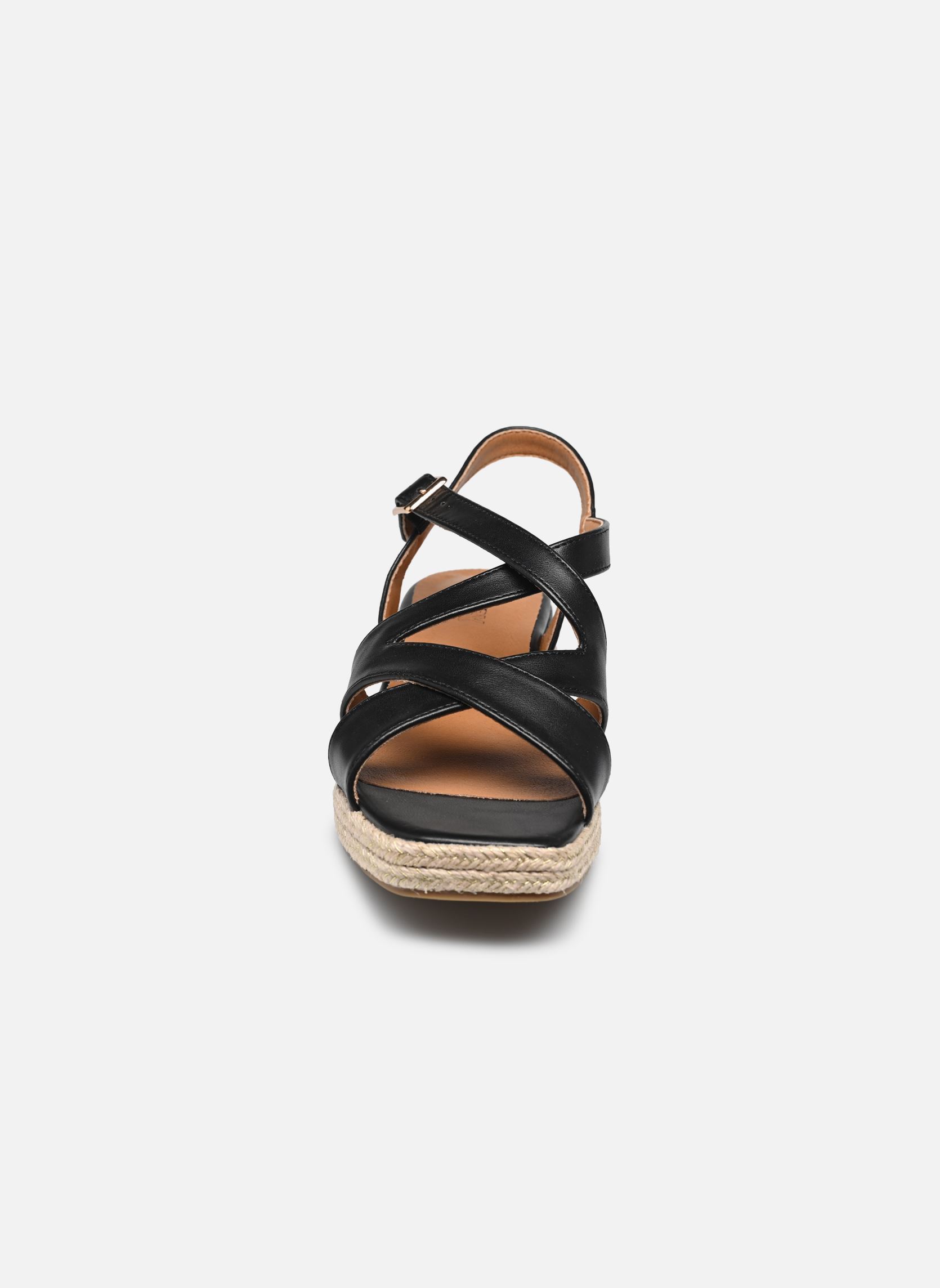 Sandalias planas Sandales DAWOUN mujer negro MADE BY Sandalias planas Sandales DAWOUN mujer negro Noir