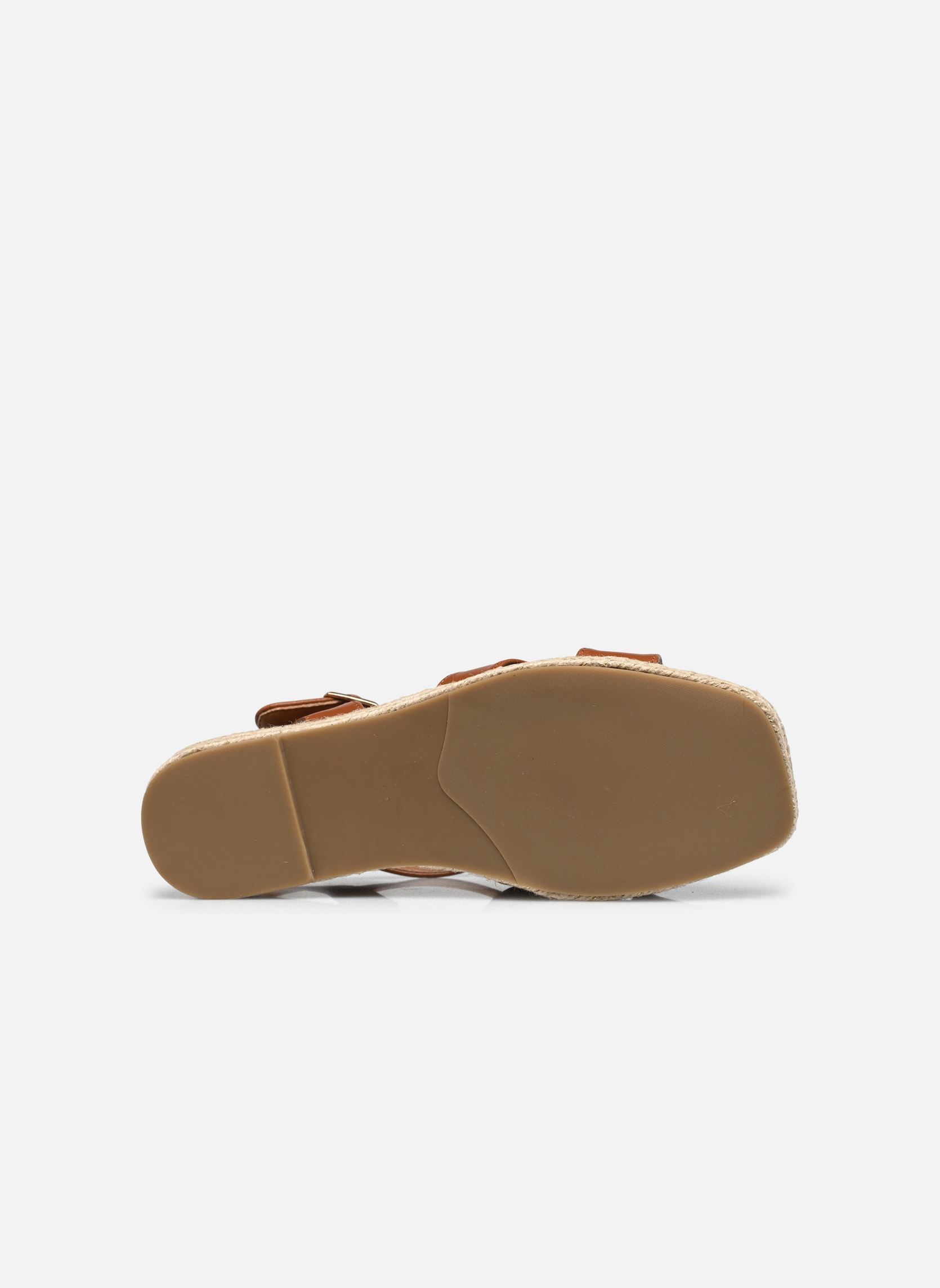 Sandali piatti Sandales DAWOUN donna marrone MADE BY Sandali piatti Sandales DAWOUN donna marrone Cognac