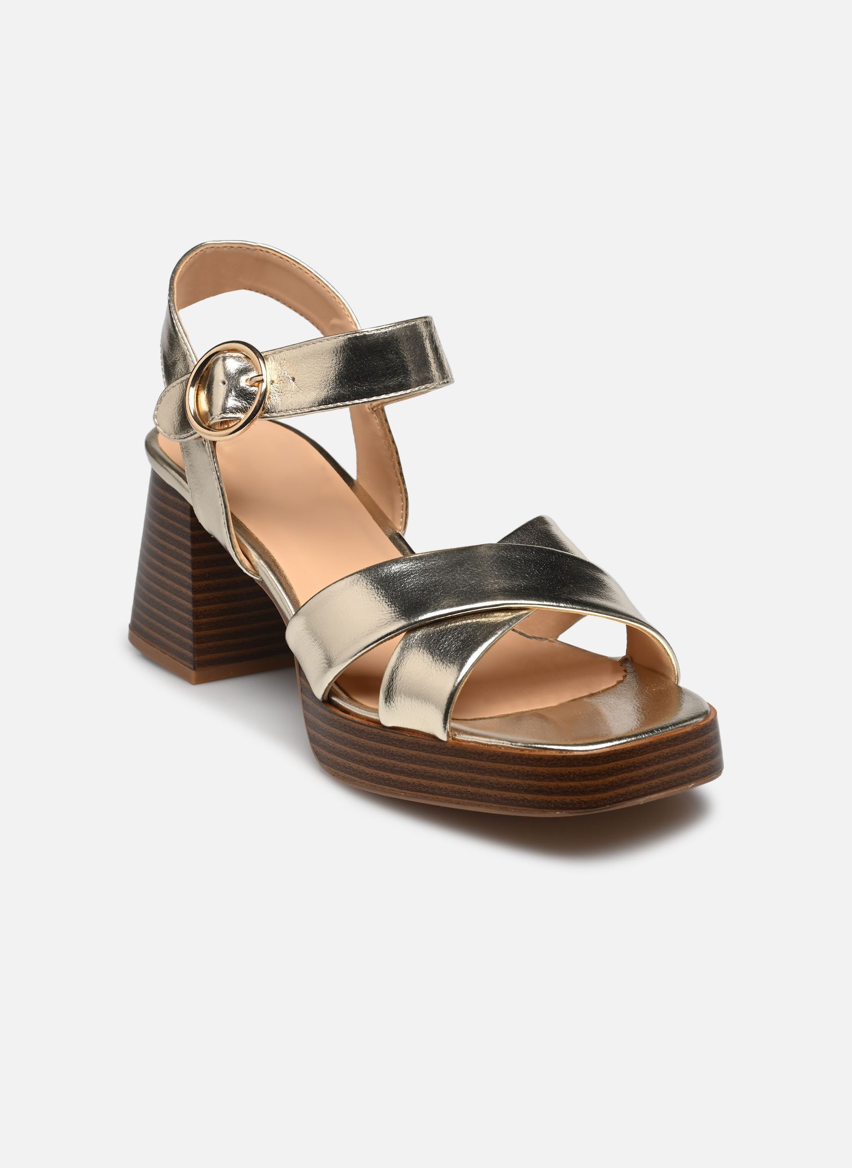 Sandalias Sandales DITA mujer oro y bronce MADE BY Sandalias Sandales DITA mujer oro y bronce Doré
