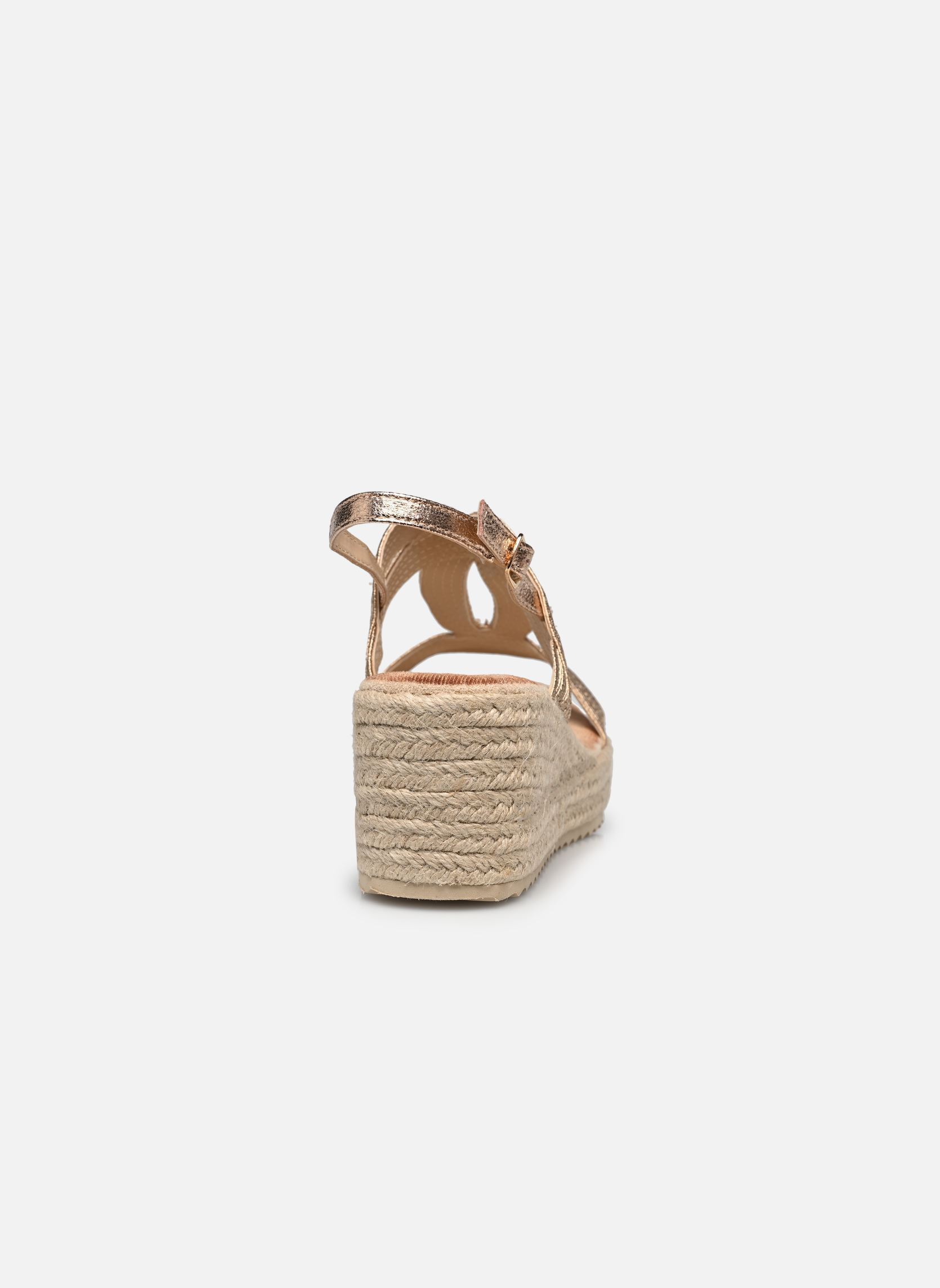 Alpargatas compensadas y plataformas Espadrille DARLINE mujer oro y bronce MADE BY Alpargatas compensadas y plataformas Espadrille DARLINE mujer oro y bronce Doré