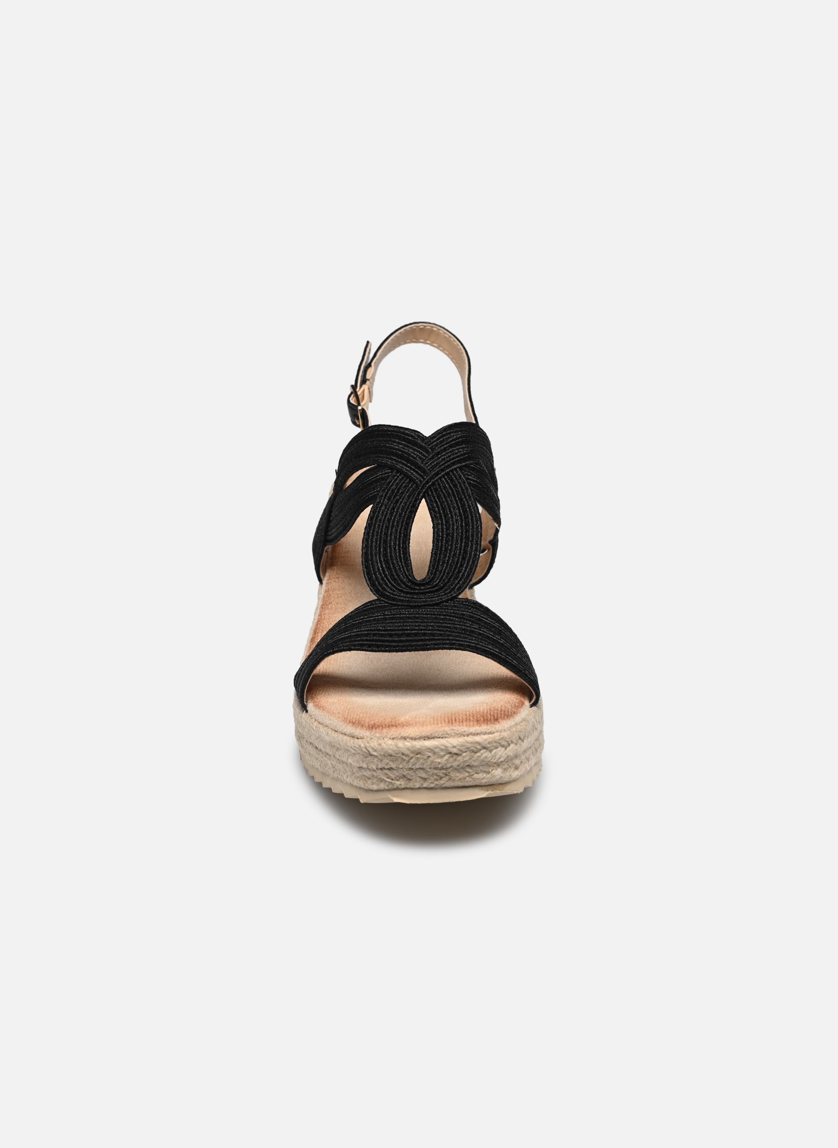 Alpargatas compensadas y plataformas Espadrille DARLINE mujer negro MADE BY Alpargatas compensadas y plataformas Espadrille DARLINE mujer negro Noir