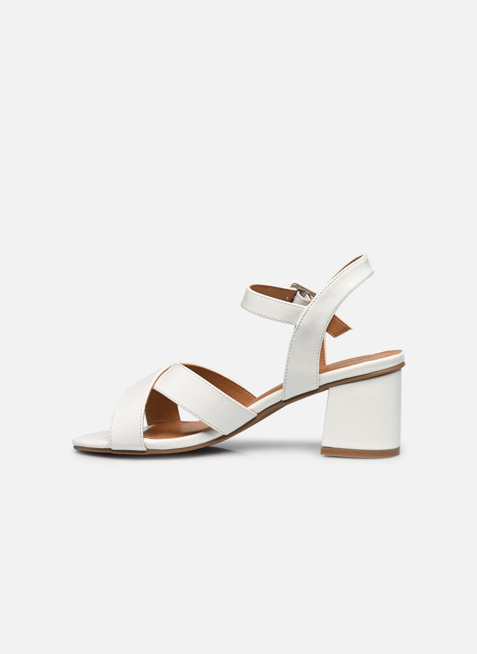 Sandalen Sandales DAYNA dames wit MADE BY Sandalen Sandales DAYNA dames wit Blanc