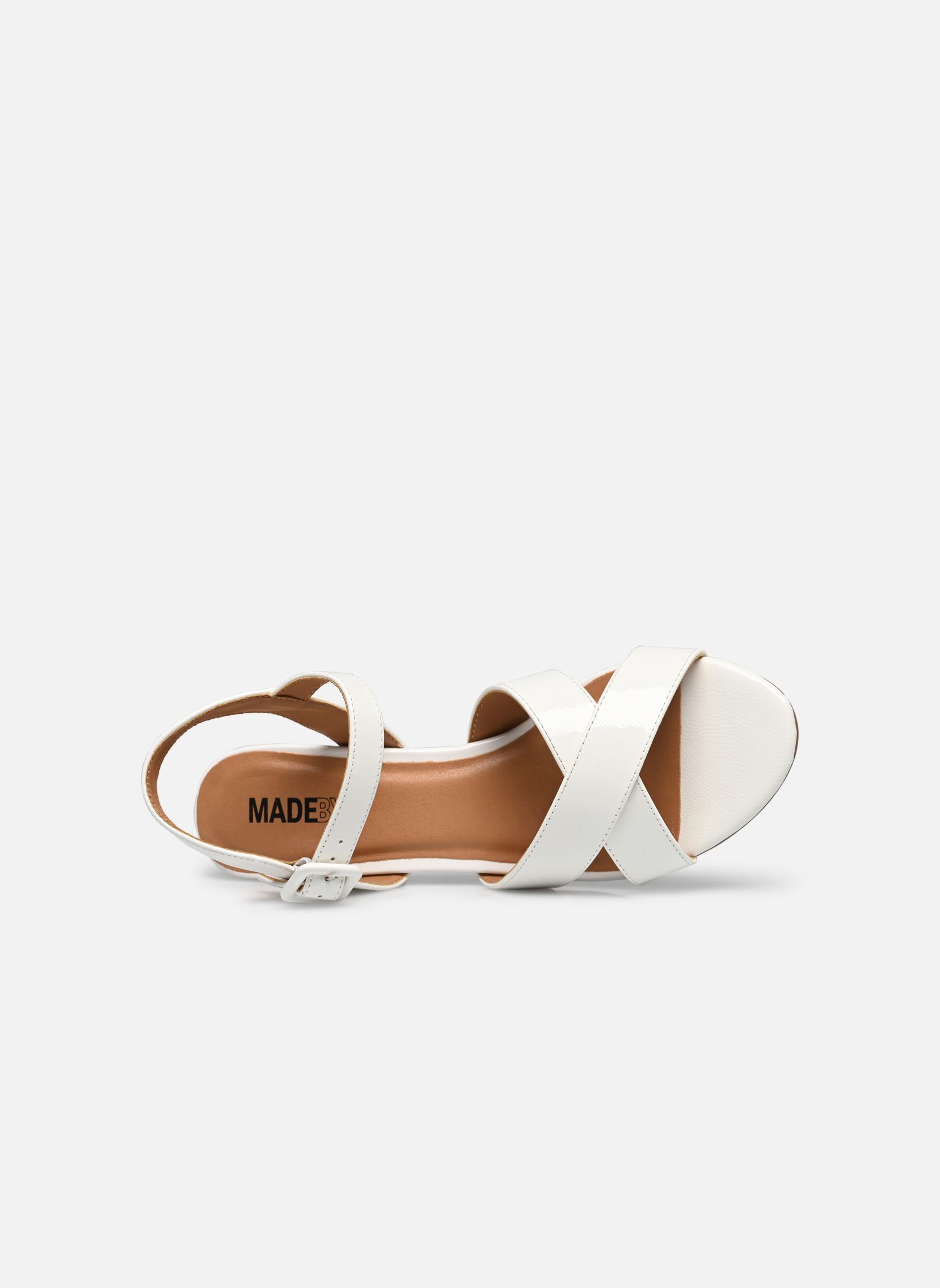 Sandalen Sandales DAYNA dames wit MADE BY Sandalen Sandales DAYNA dames wit Blanc