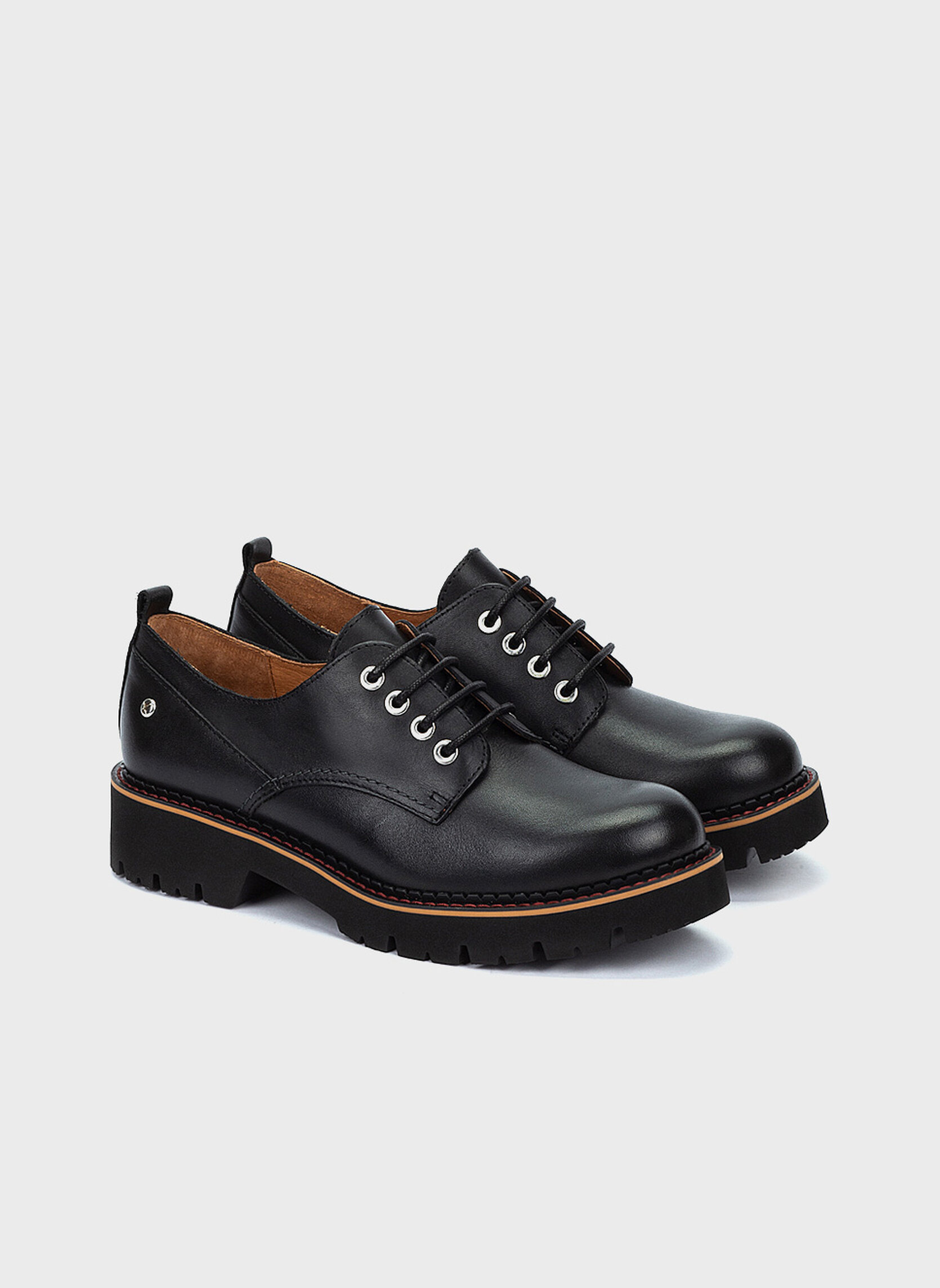 Chaussures Plates En Cuir Pikolinos Vicar Pour Femme - Léger, Confortable, Style Urbain Décontracté