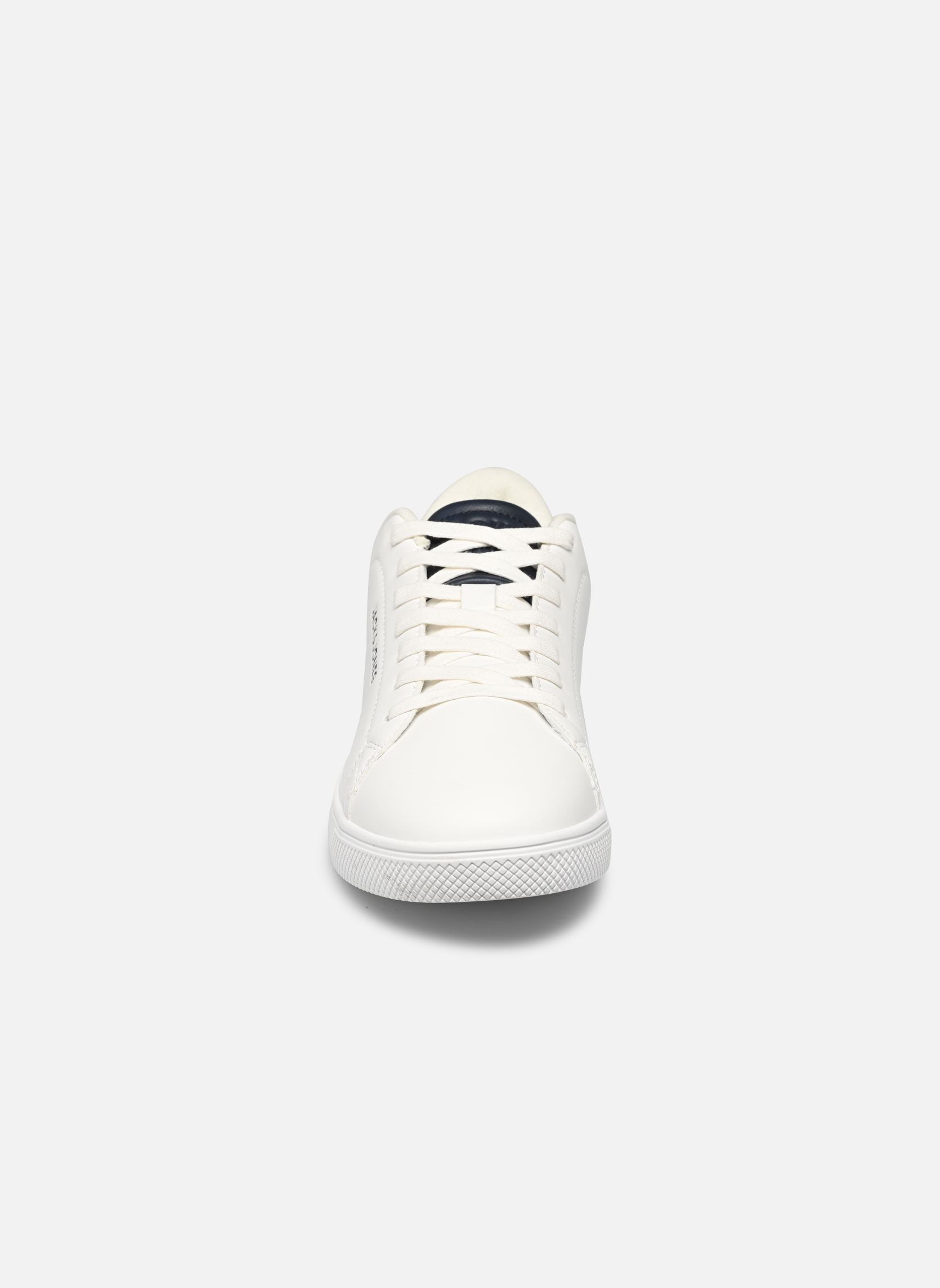 Baskets JFWBOSS PU SNEAKER NOOS AH24 homme blanc Jack & Jones Baskets JFWBOSS PU SNEAKER NOOS AH24 homme blanc White - Navy