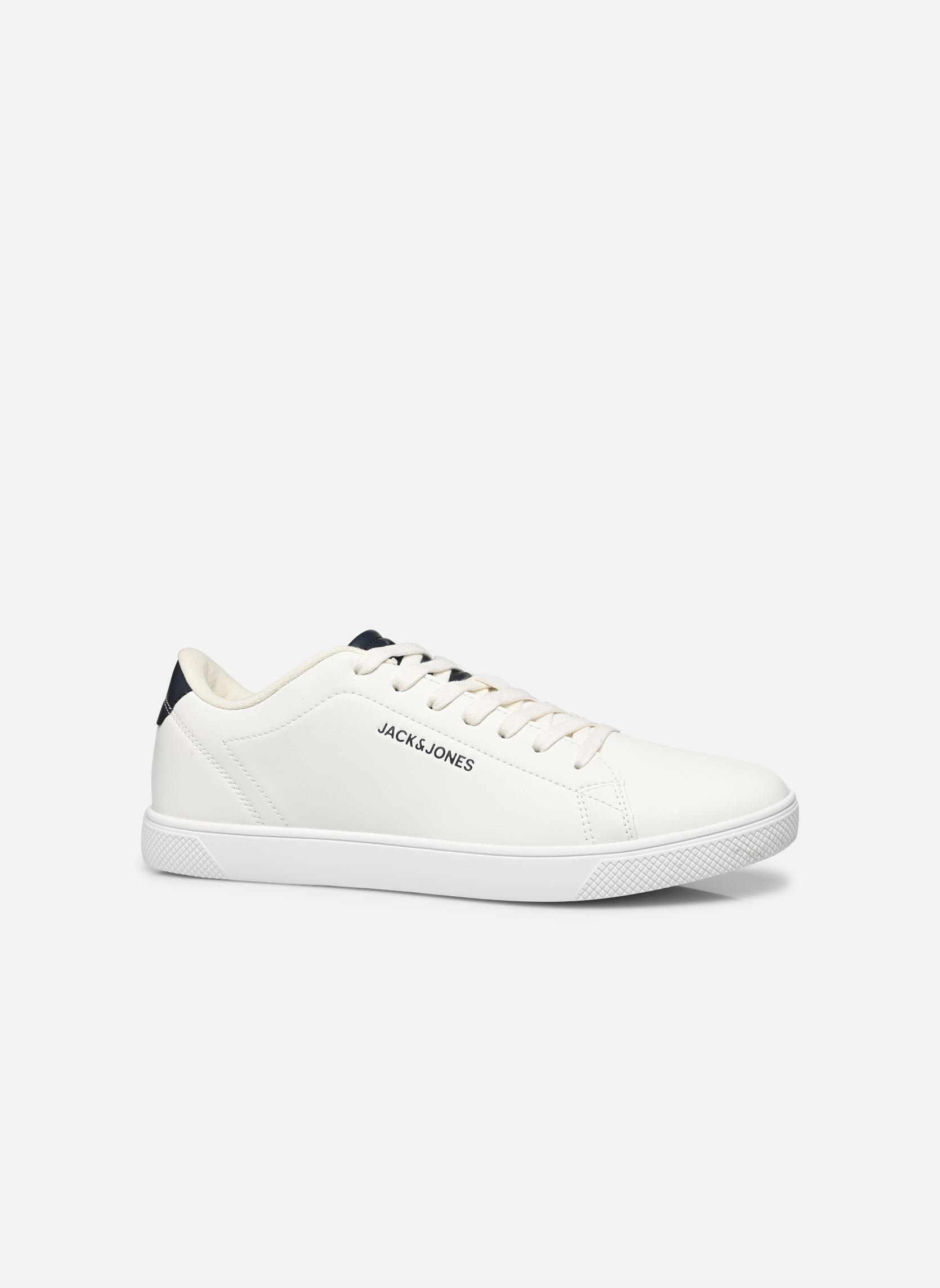 Baskets JFWBOSS PU SNEAKER NOOS AH24 homme blanc Jack & Jones Baskets JFWBOSS PU SNEAKER NOOS AH24 homme blanc White - Navy