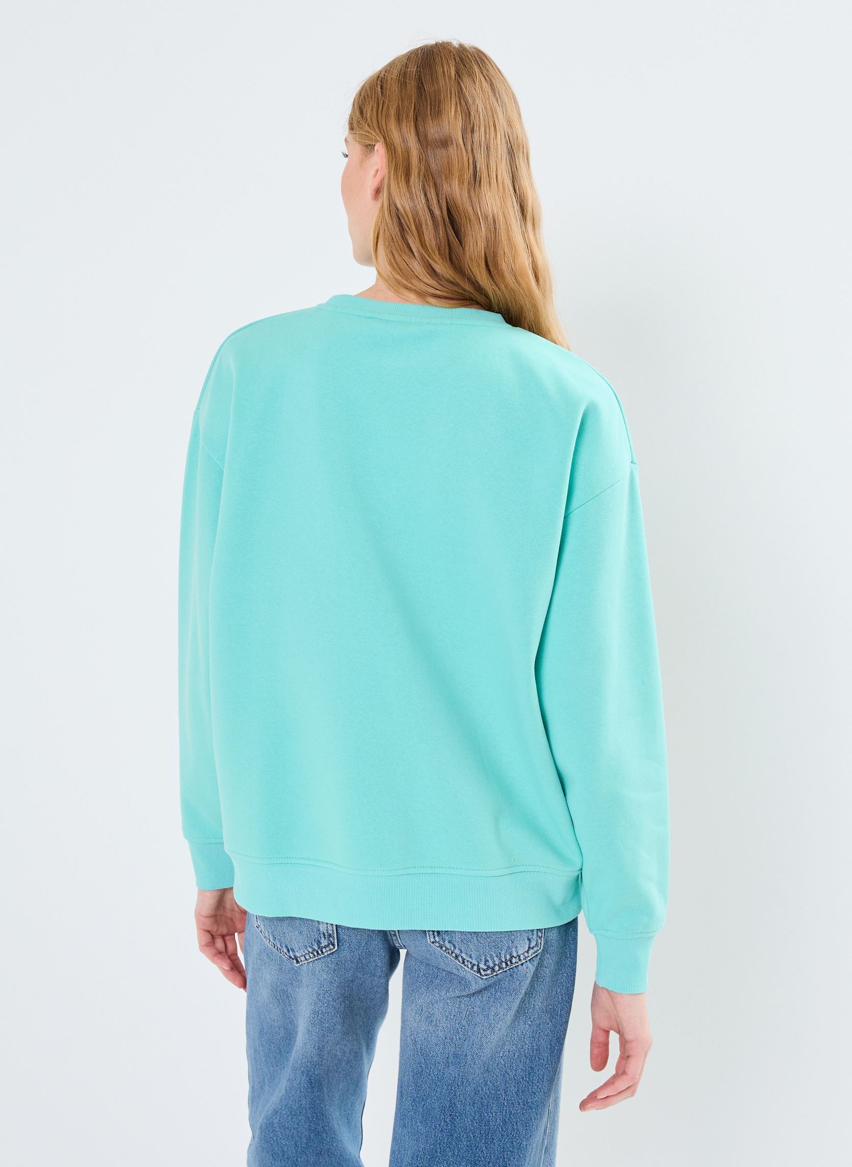 Sweater MORNING dames blauw MADE BY Sweater MORNING dames blauw POOL BLUE