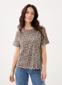 Tee-shirts manches courtes T-ZEBRE femme beige