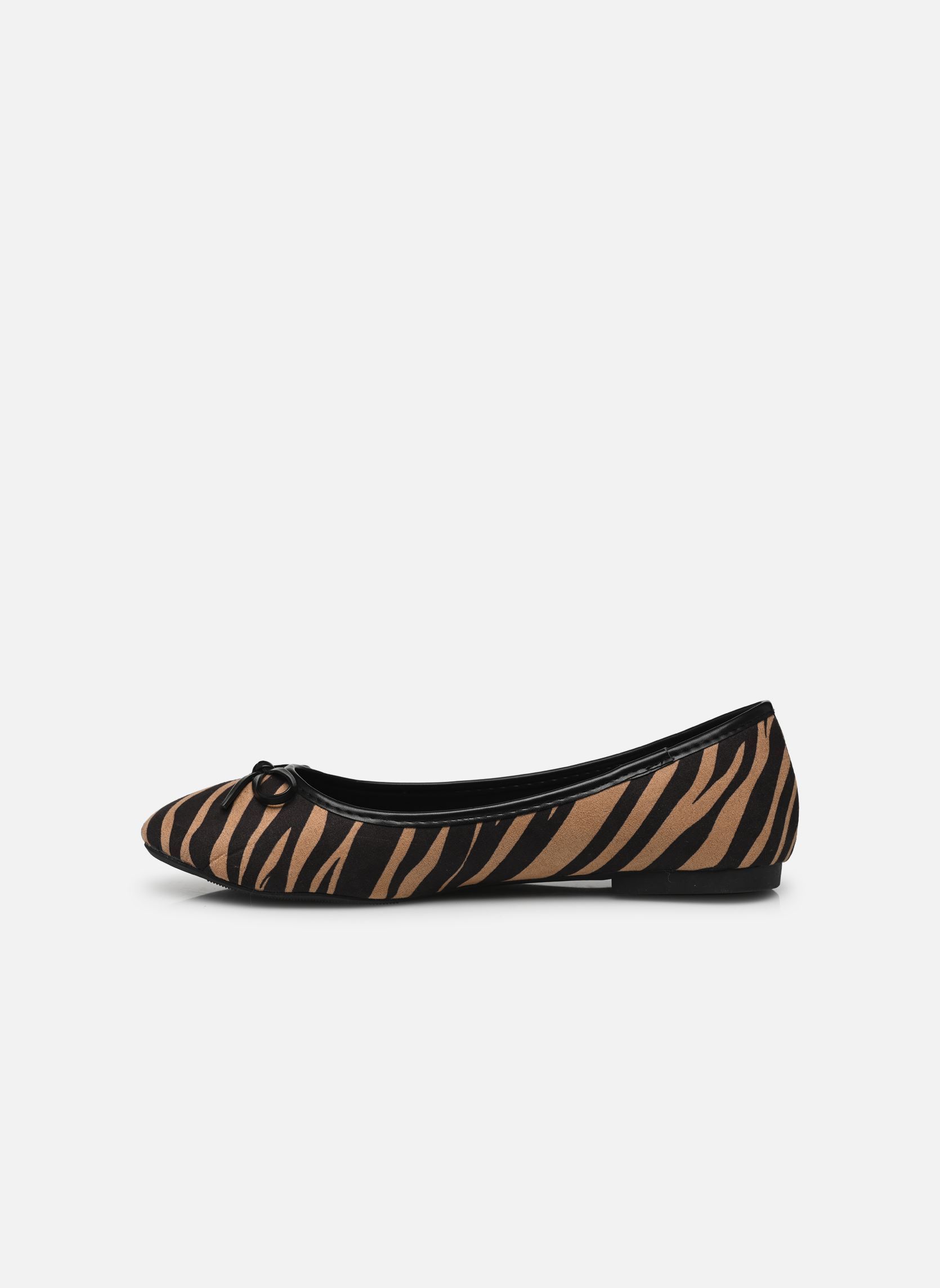 Klassische Ballerinas Ballerines THALETTE damen braun MADE BY Klassische Ballerinas Ballerines THALETTE damen braun LEOPARD