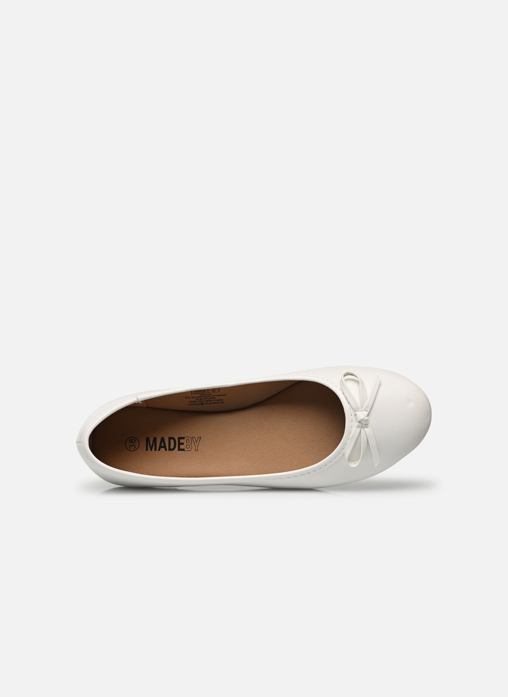 Ballerine classiche Ballerines THALETTE donna bianco MADE BY Ballerine classiche Ballerines THALETTE donna bianco BLANC