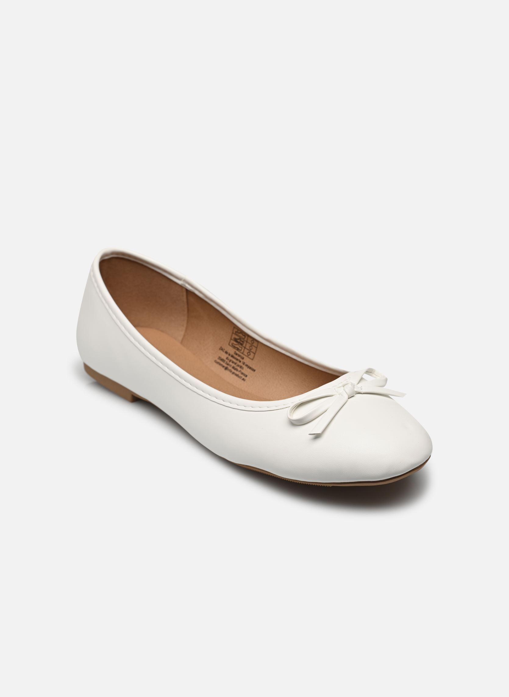 Ballerine classiche Ballerines THALETTE donna bianco MADE BY Ballerine classiche Ballerines THALETTE donna bianco BLANC