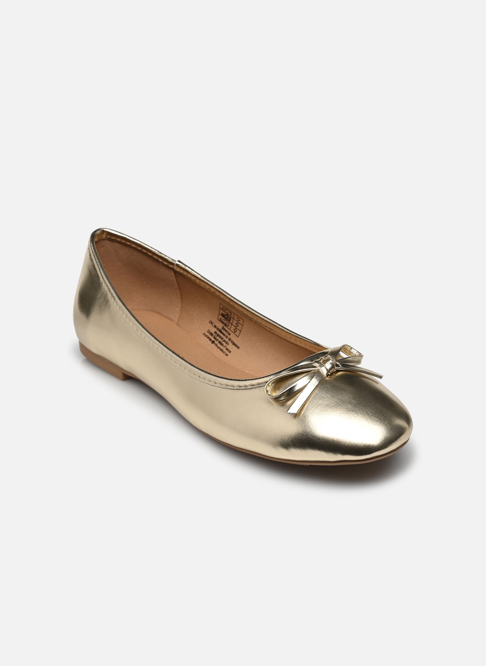 Klassieke ballerina's Ballerines THALETTE dames goud en brons MADE BY Klassieke ballerina's Ballerines THALETTE dames goud en brons Doré