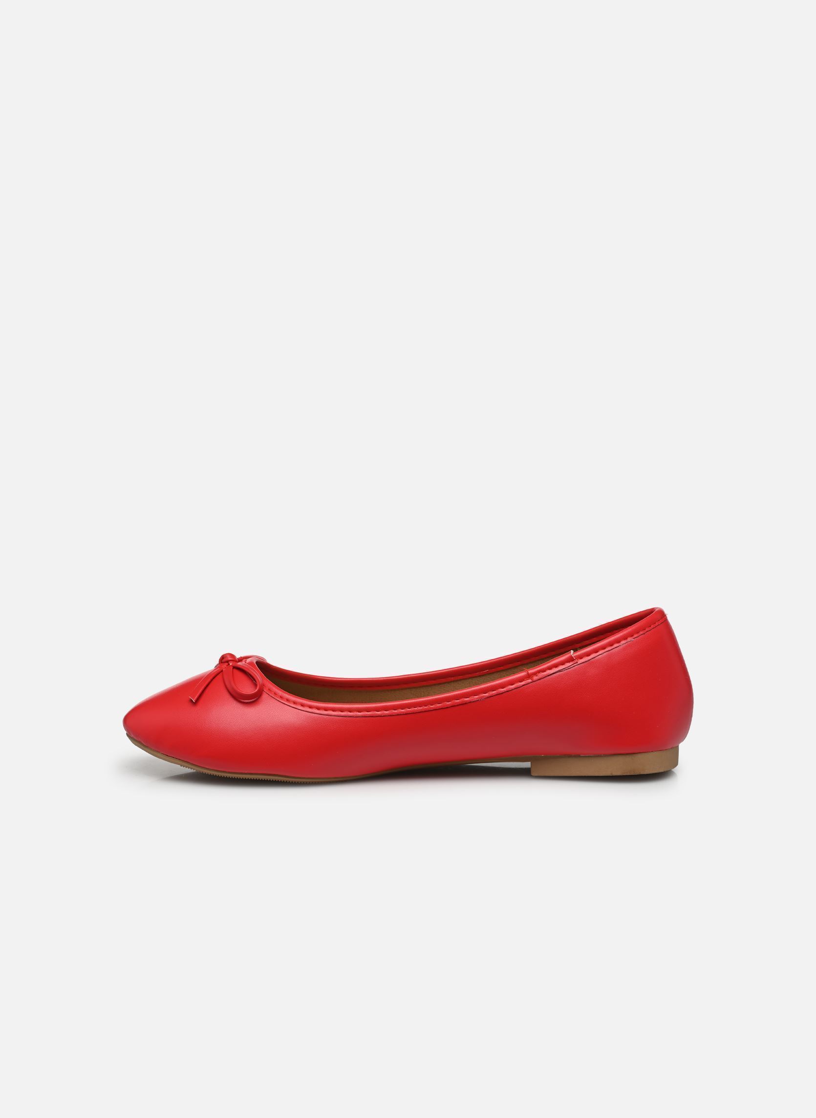 Klassieke ballerina's Ballerines THALETTE dames rood MADE BY Klassieke ballerina's Ballerines THALETTE dames rood ROUGE