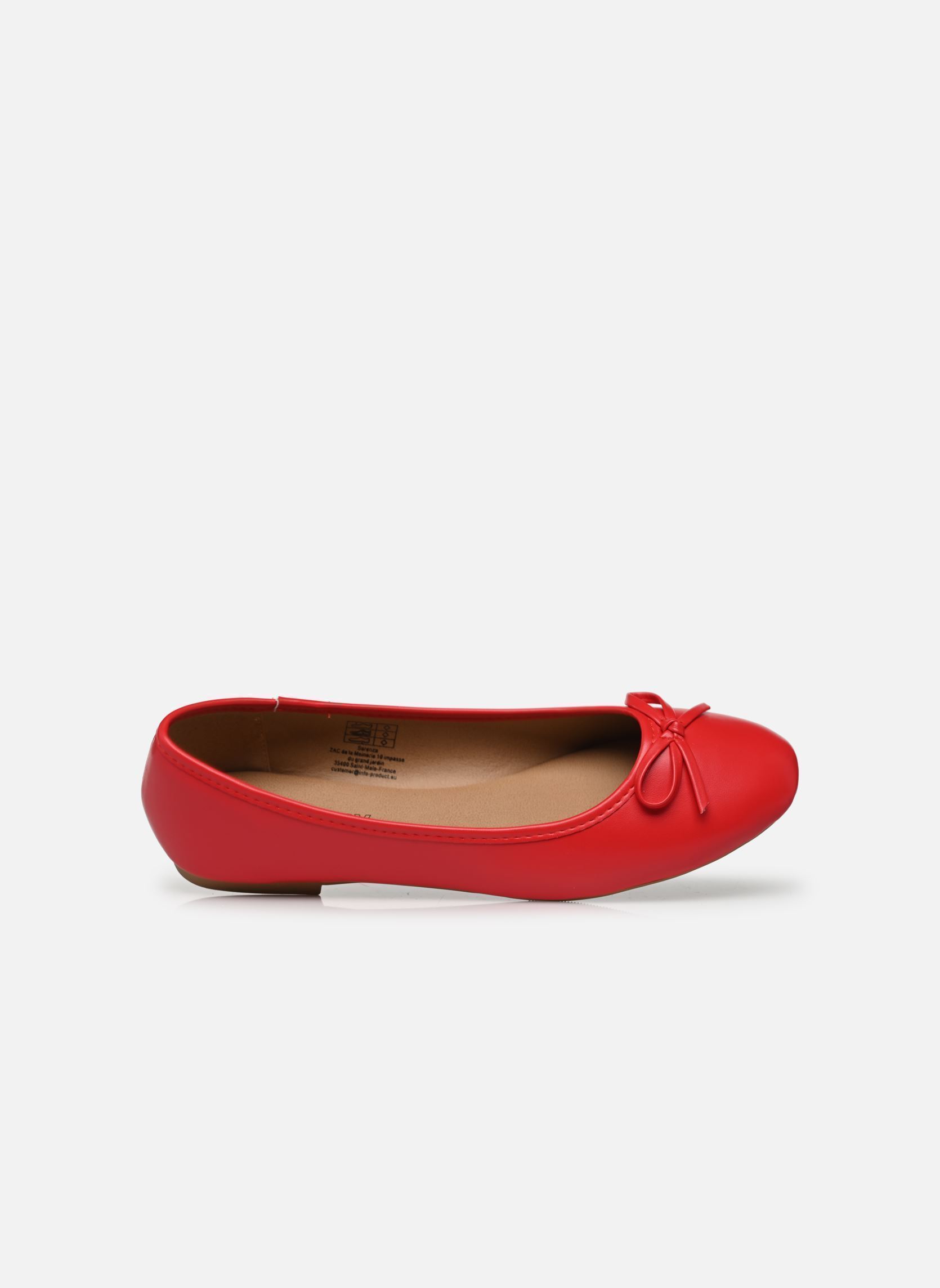 Klassieke ballerina's Ballerines THALETTE dames rood MADE BY Klassieke ballerina's Ballerines THALETTE dames rood ROUGE