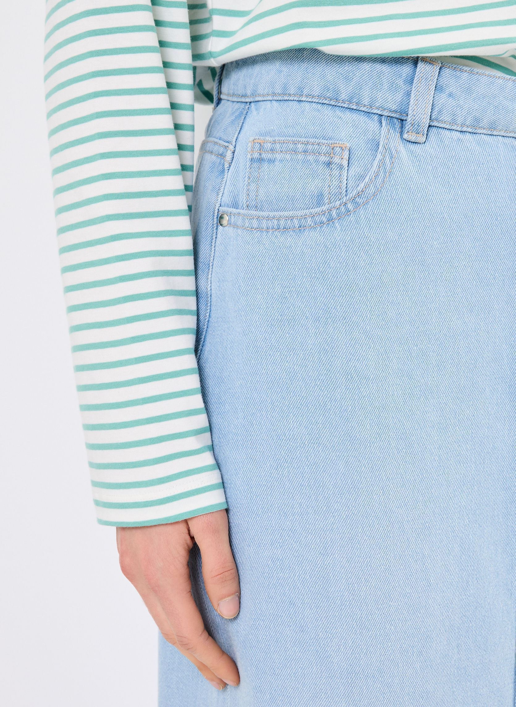 Faldas largas JUPE-DENIM mujer azul MADE BY Faldas largas JUPE-DENIM mujer azul DENIM TRIPLE STONE