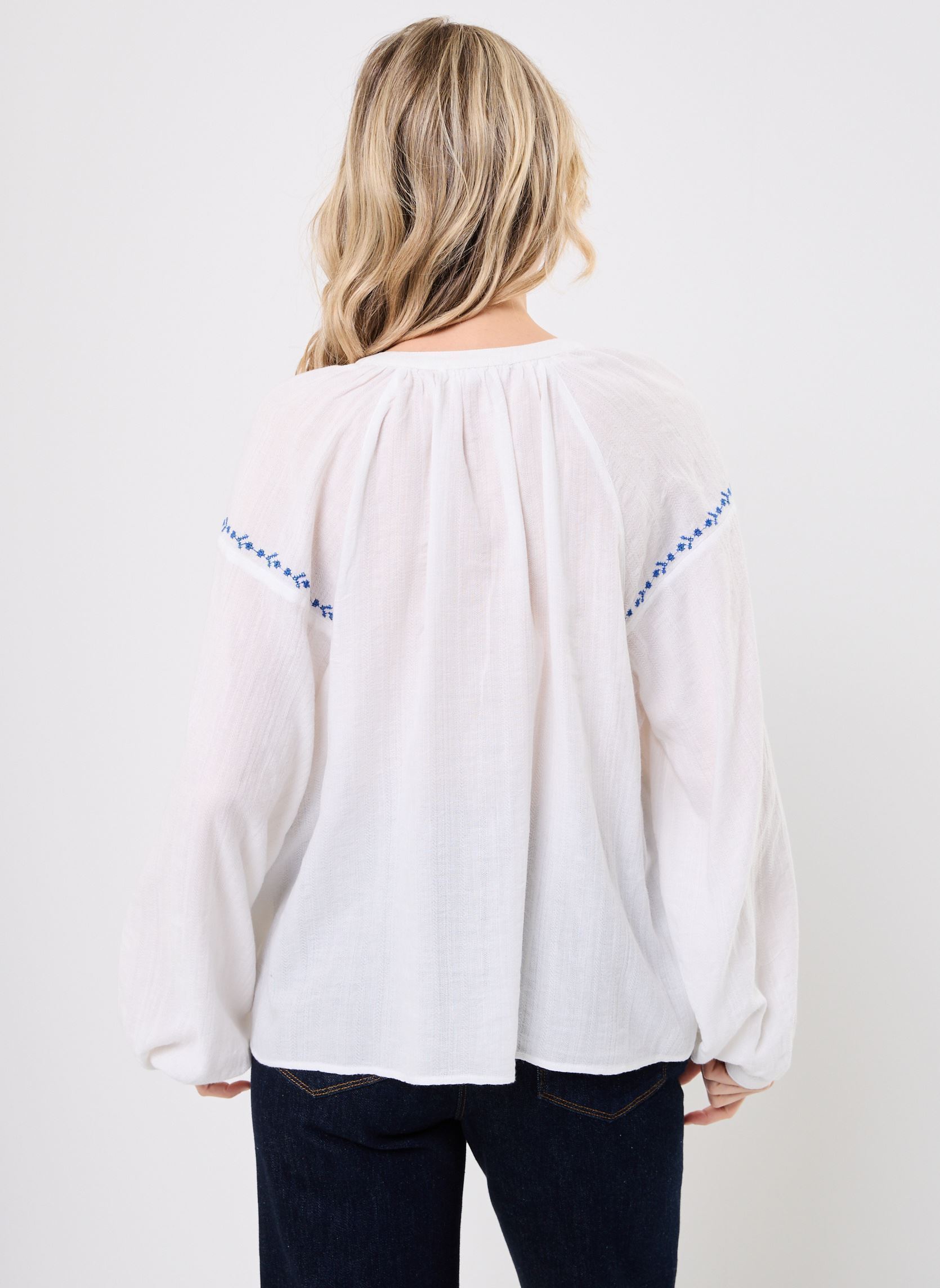 Blouses manches longues CEMINA femme blanc Georgia Rose Blouses manches longues CEMINA femme blanc LUCENT WHITE
