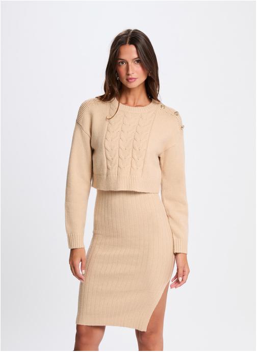 Morgan Robes 242-RMNATE femme beige