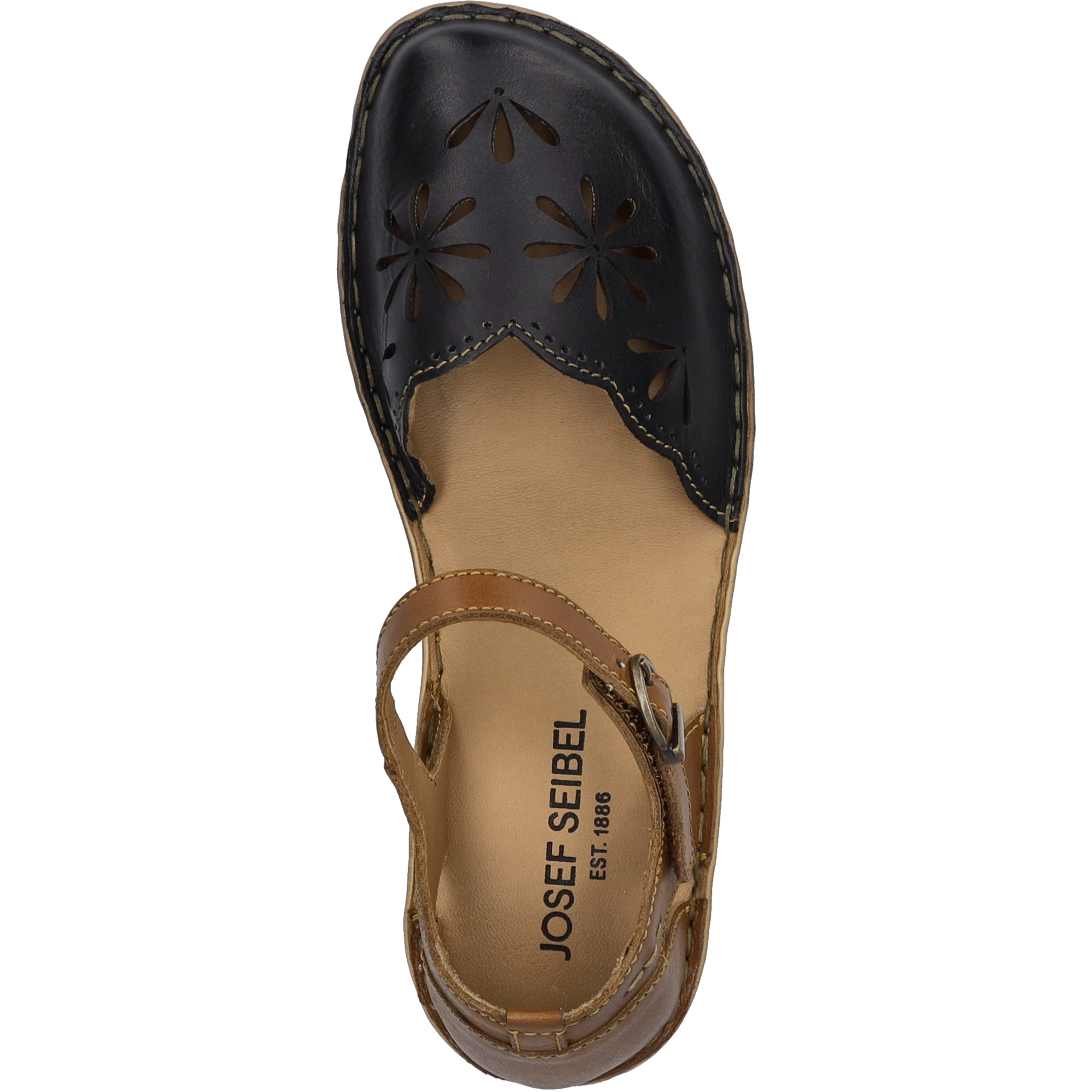 Sandales Sandale femme noir Josef Seibel Sandales Sandale femme noir Noir
