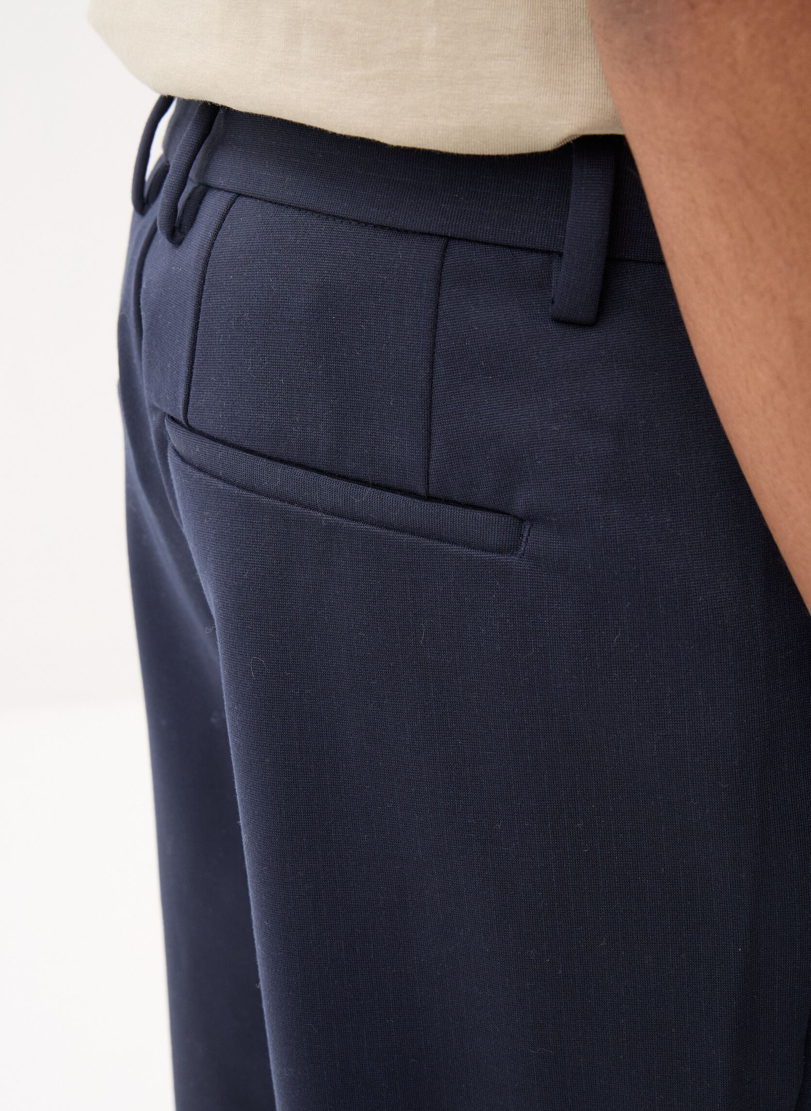 Pantalons chino PECHINO-URBAIN homme bleu Marvin&Co Pantalons chino PECHINO-URBAIN homme bleu SKY CAPTAIN