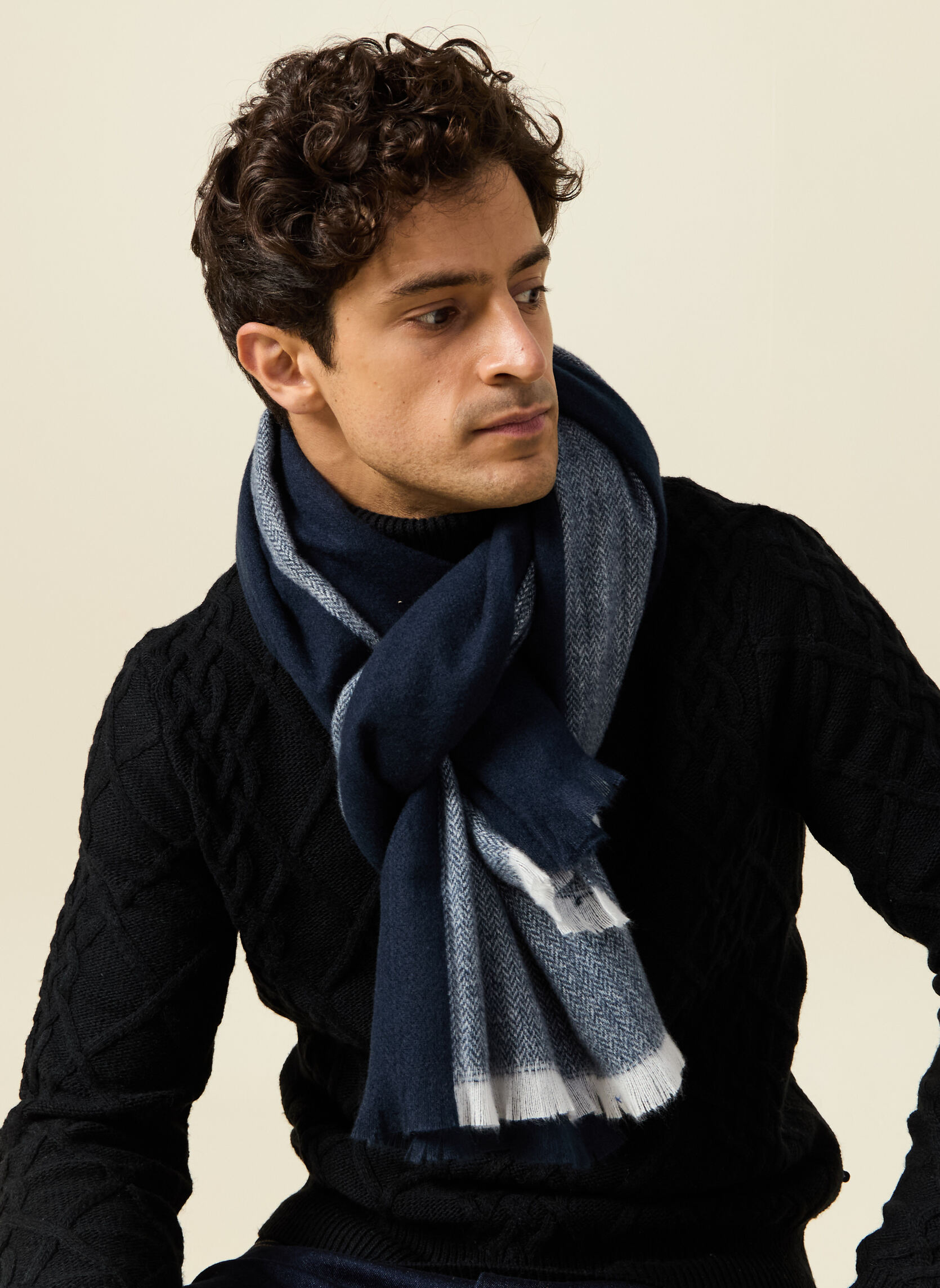 Echarpes Echarpes, Foulards - PLAIDCHEBLUH homme bleu Bonobo Echarpes Echarpes, Foulards - PLAIDCHEBLUH homme bleu Bleu marine