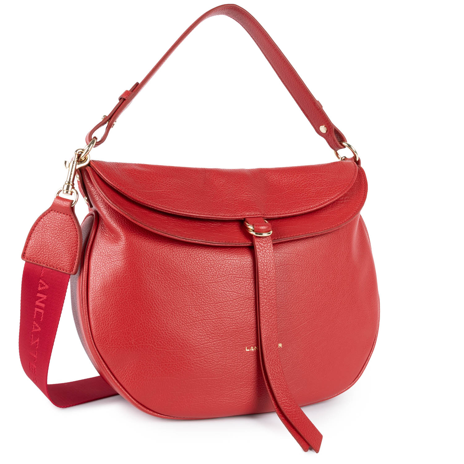 Lancaster Sacs Main Grand Sac Besace Dune Gaia Femme Rouge 