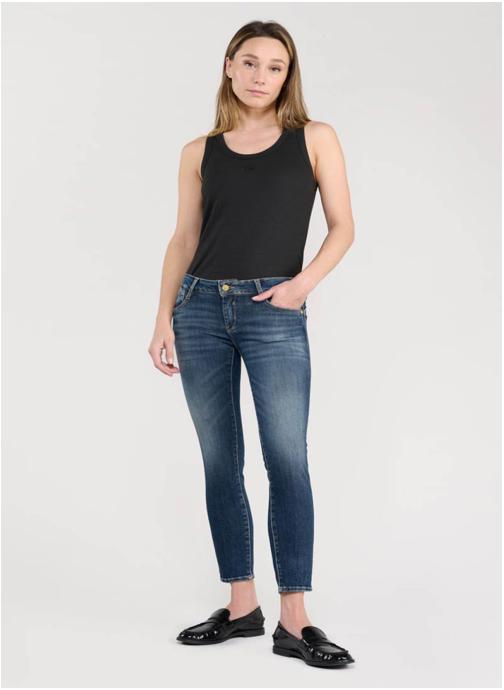 Le temps des cerises Jeans droit Jeans push-up slim PULP Blue femme bleu