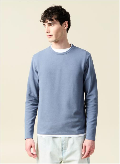 Bonobo Tee-shirts T-shirts manches longues - ESOTTODOUBH homme bleu