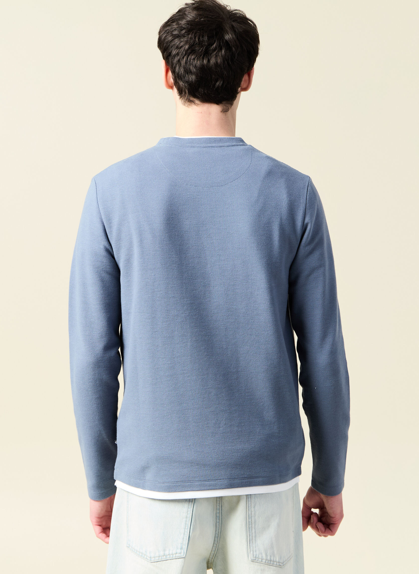 Tee-shirts ESOTTODOUBH homme bleu Bonobo Tee-shirts ESOTTODOUBH homme bleu Bleu foncé