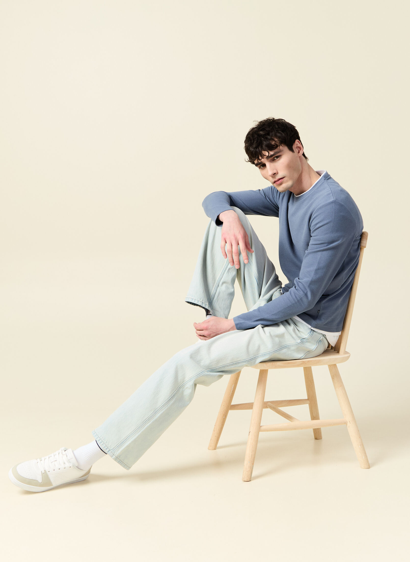 Tee-shirts ESOTTODOUBH homme bleu Bonobo Tee-shirts ESOTTODOUBH homme bleu Bleu foncé