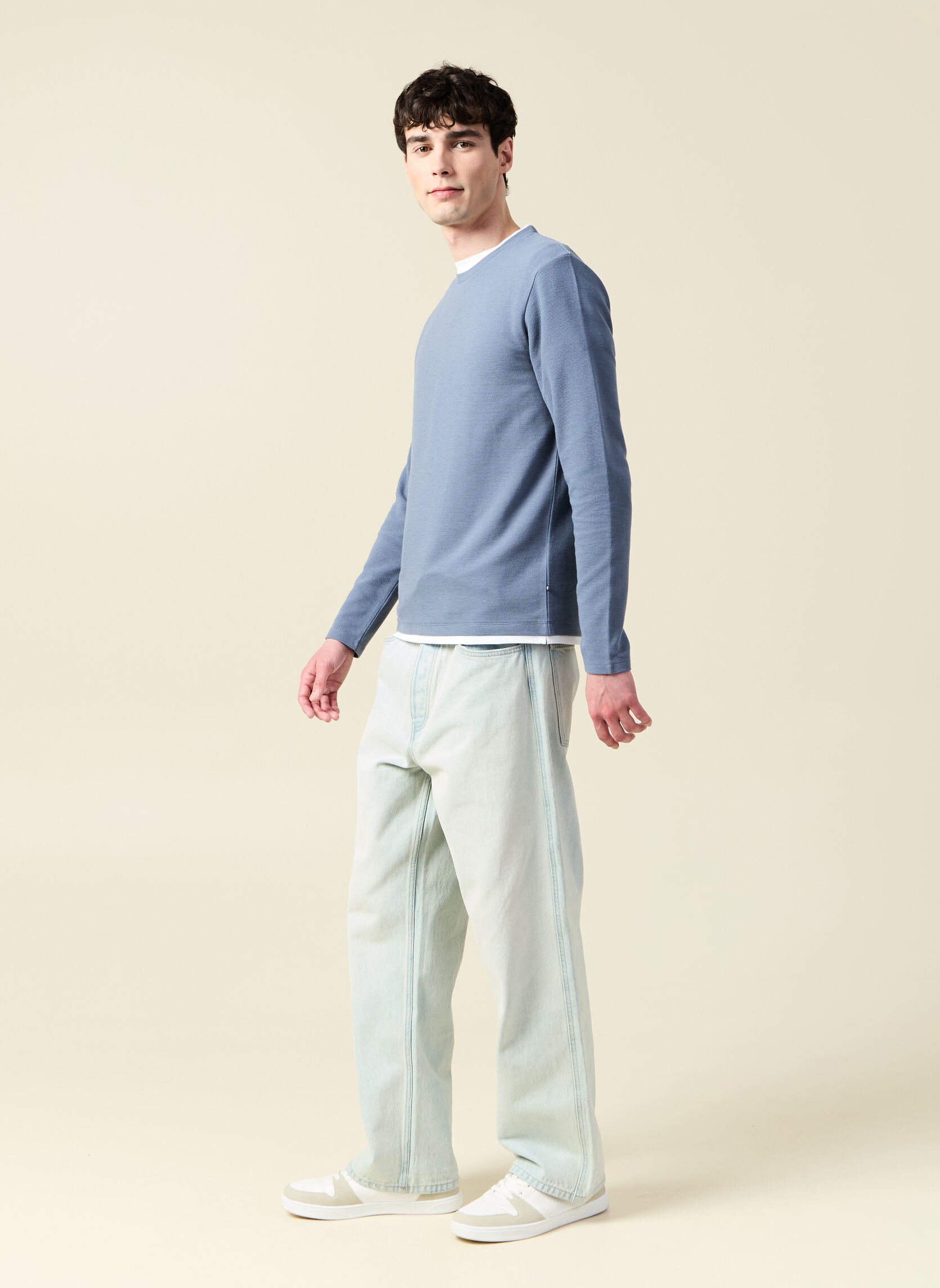 Tee-shirts ESOTTODOUBH homme bleu Bonobo Tee-shirts ESOTTODOUBH homme bleu Bleu foncé