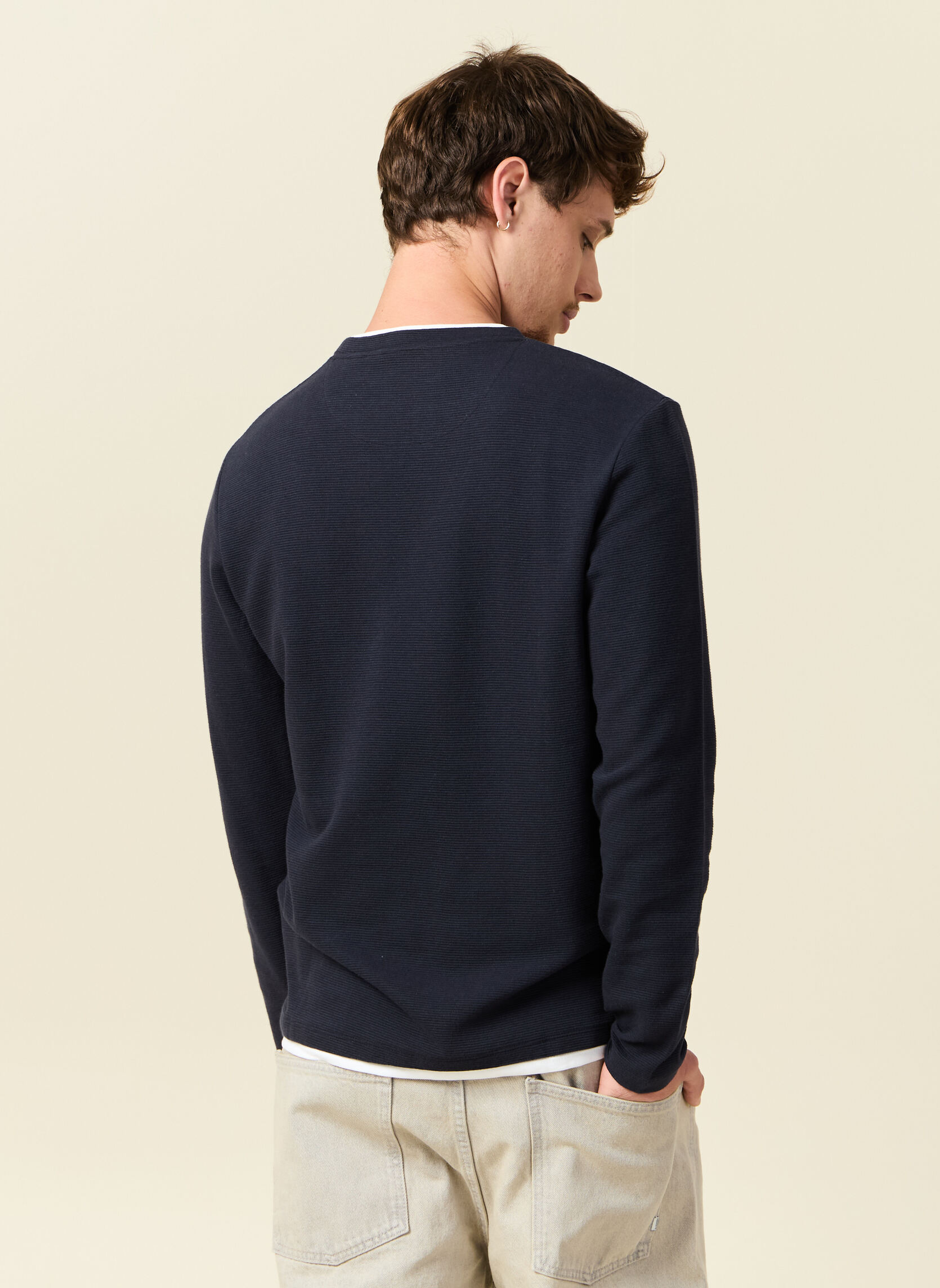 Tee-shirts ESOTTODOUBH homme bleu Bonobo Tee-shirts ESOTTODOUBH homme bleu Bleu denim