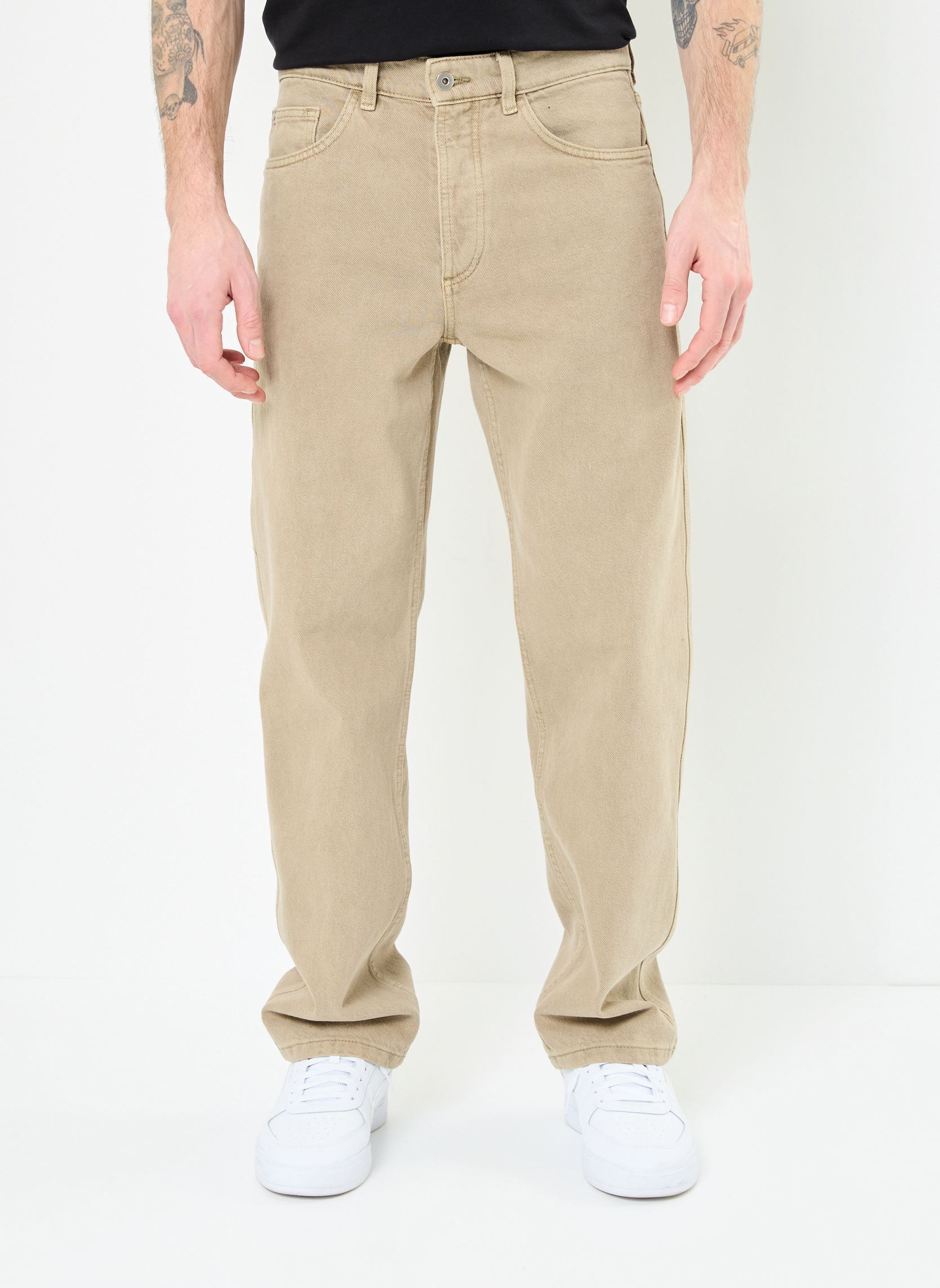 Rechte jeans / Straight Leg Jeans PREFADA heren groen Marvin&Co Rechte jeans / Straight Leg Jeans PREFADA heren groen DENIM SILVER SAGE