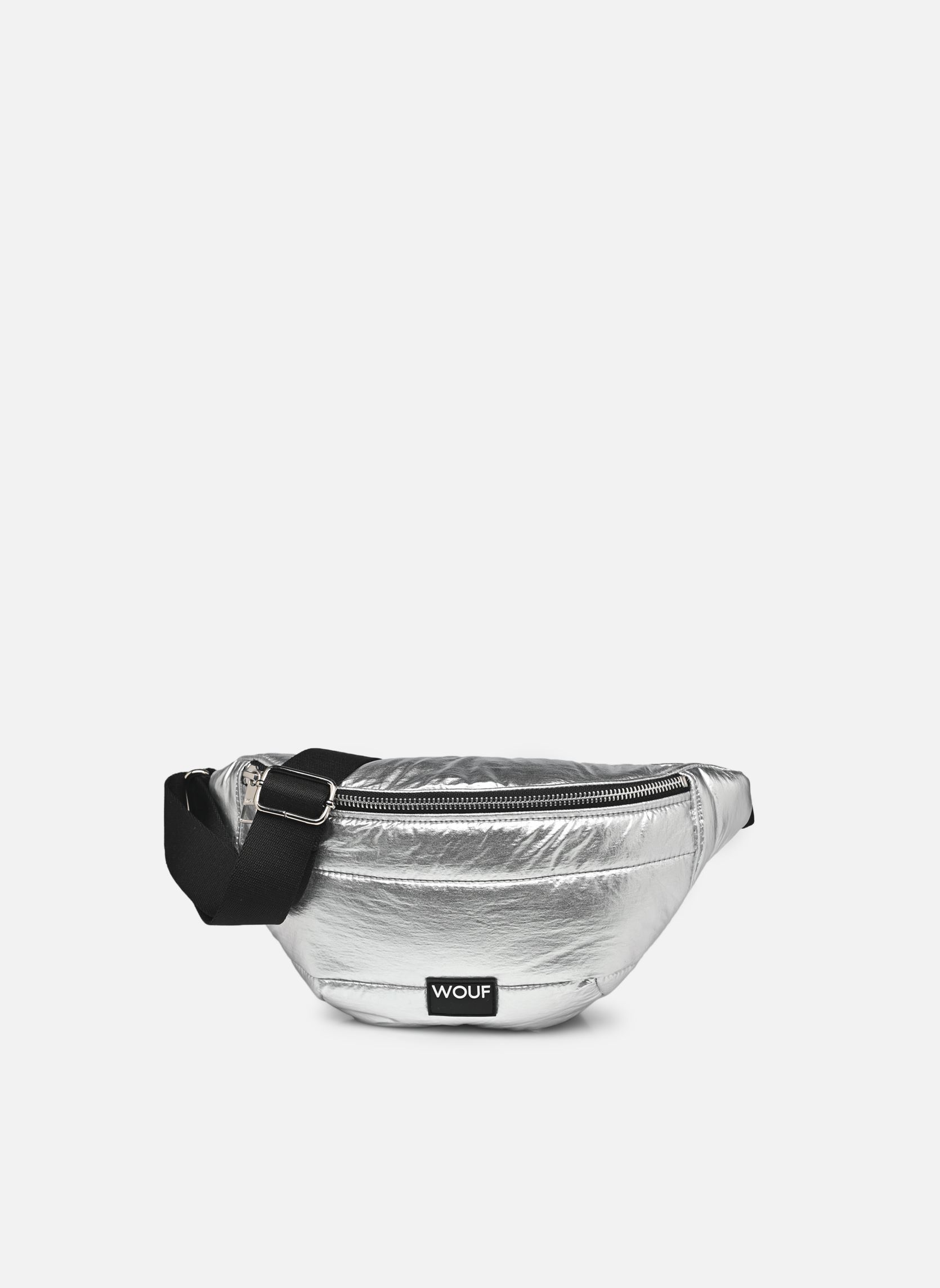 Heuptassen Sac banane - Glossy dames zilver WOUF Heuptassen Sac banane - Glossy dames zilver SILVER