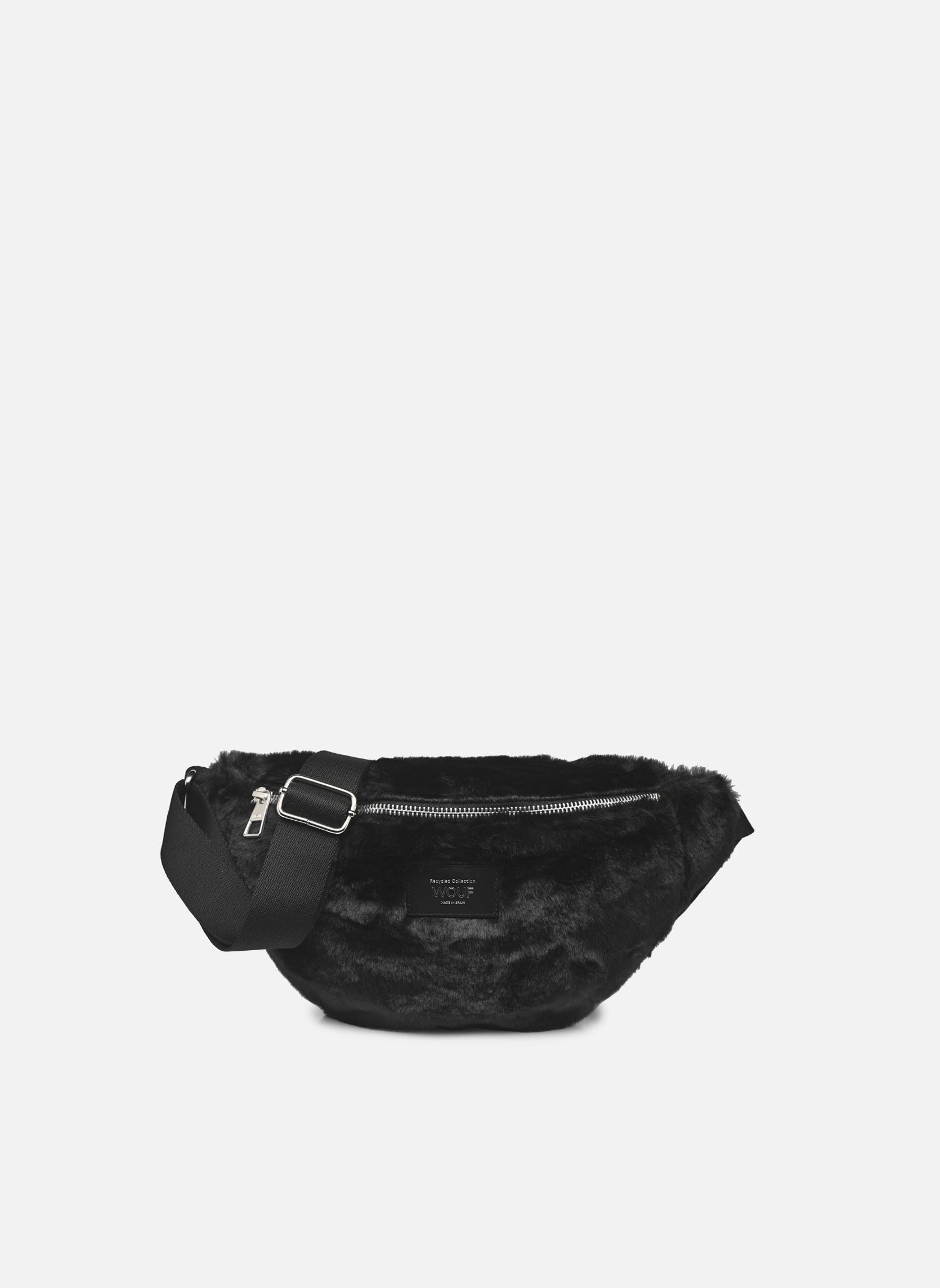 Marsupi Sac banane - Faux Fur donna nero WOUF Marsupi Sac banane - Faux Fur donna nero BLACK FOREST