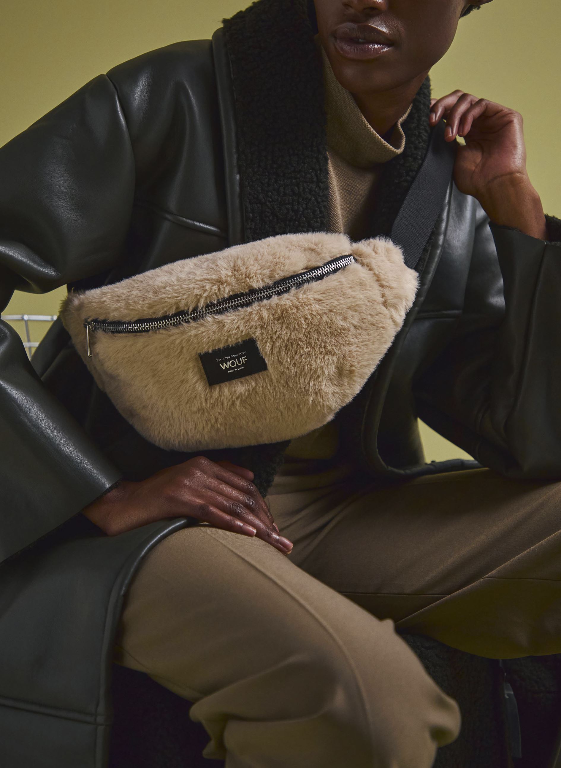 Banana Bag Sac banane - Faux Fur damen beige WOUF Banana Bag Sac banane - Faux Fur damen beige NEVADA